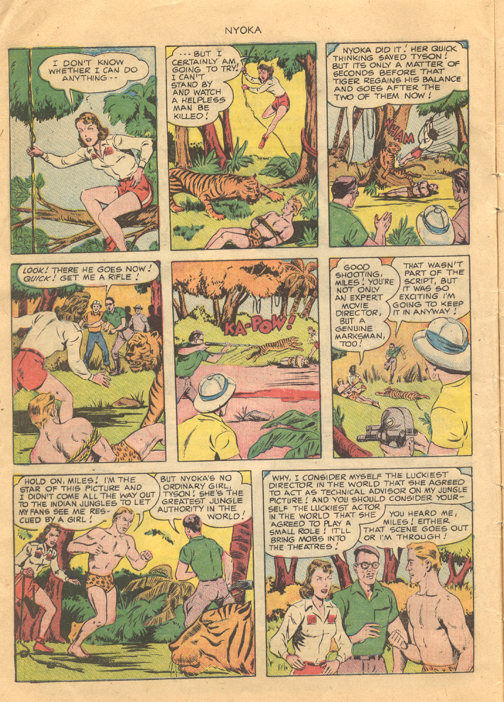Read online Nyoka the Jungle Girl (1945) comic -  Issue #48 - 4