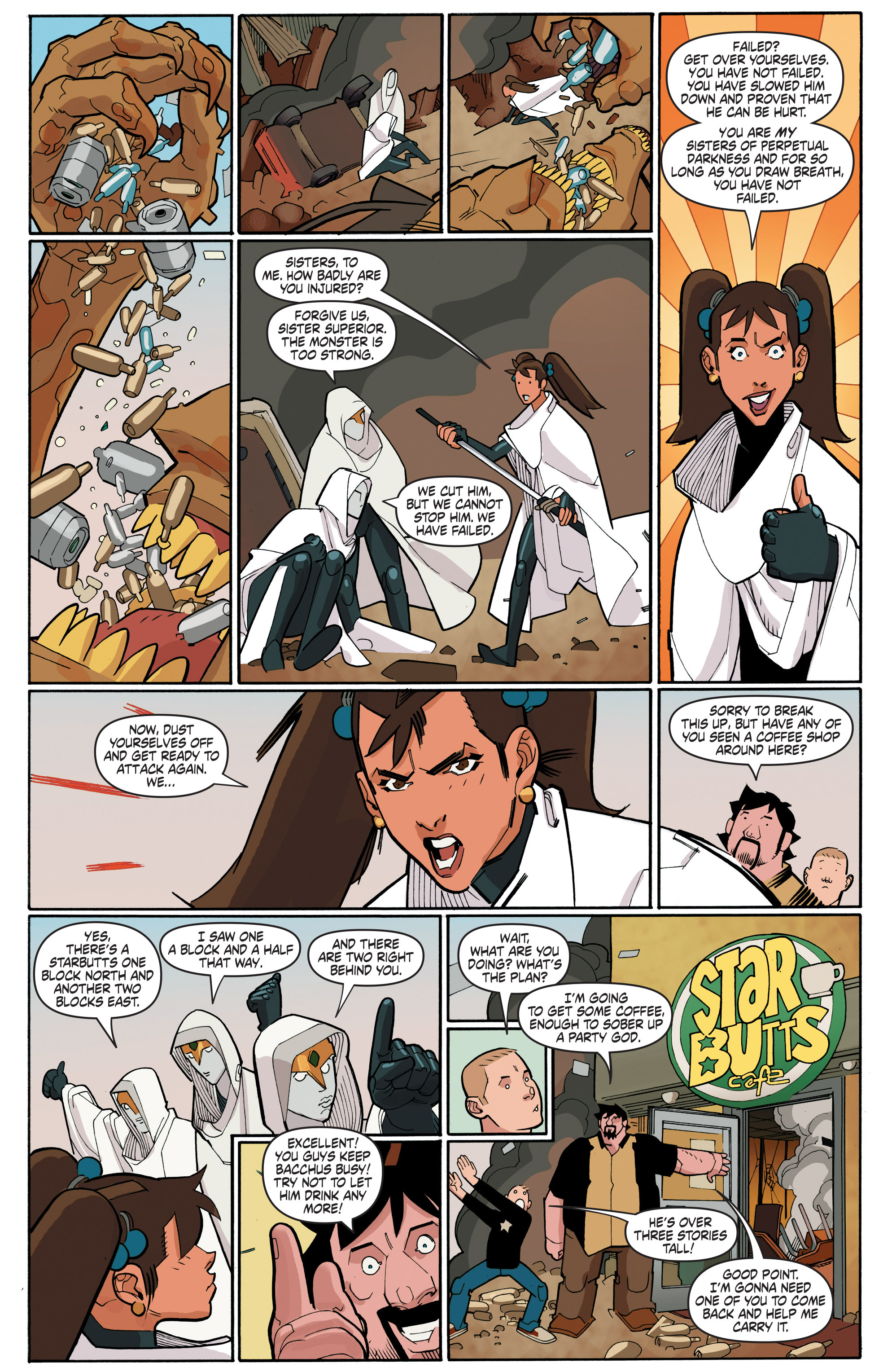 Read online A&A: The Adventures of Archer & Armstrong comic -  Issue #4 - 12