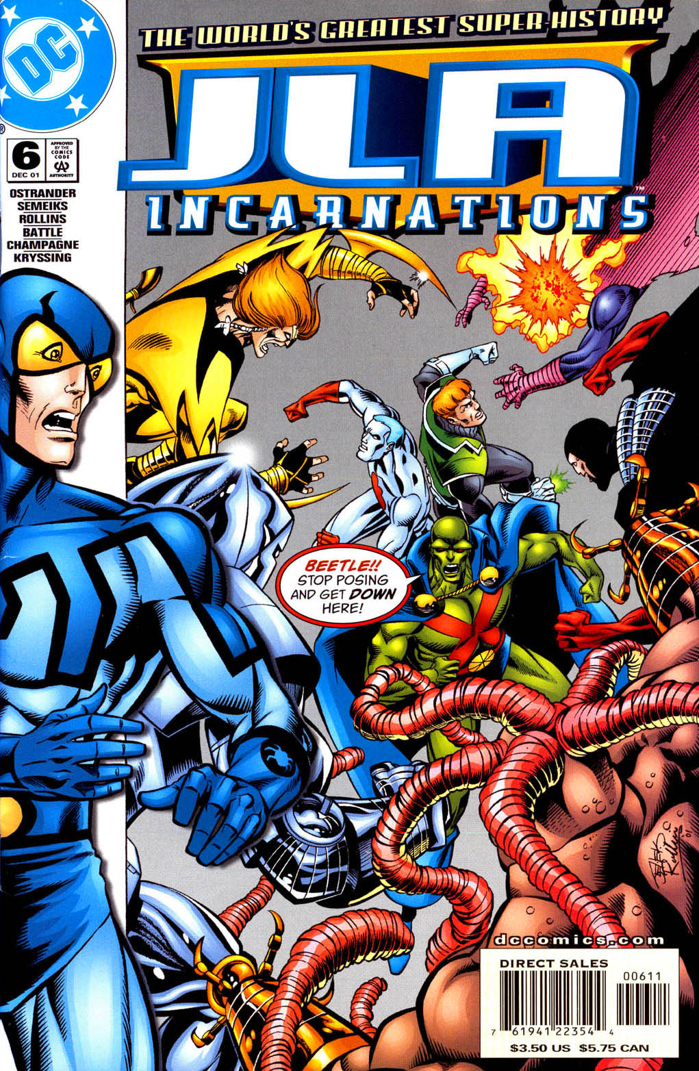 Read online JLA: Incarnations comic -  Issue #6 - 1