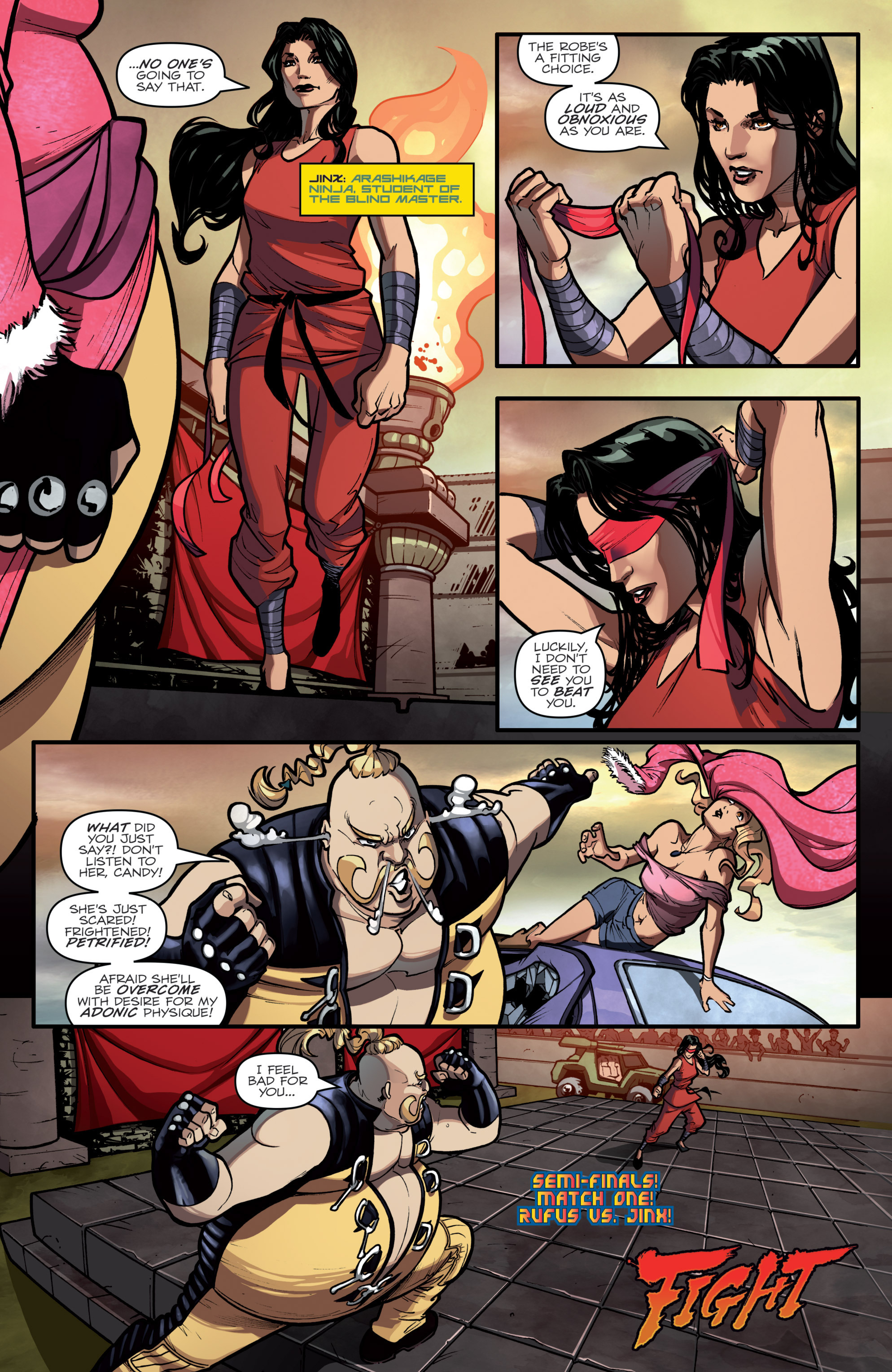 Read online Street Fighter X G.I. Joe comic -  Issue #4 - 4