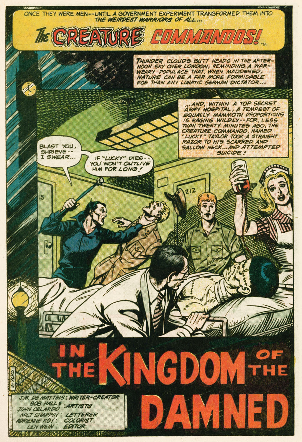 Read online Weird War Tales (1971) comic -  Issue #108 - 20