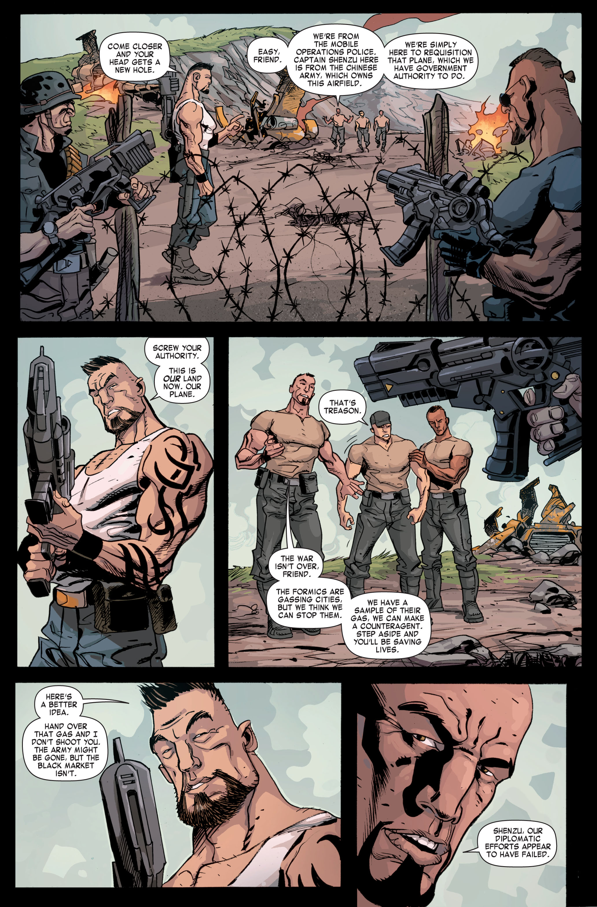 Read online Formic Wars: Silent Strike comic -  Issue #2 - 5