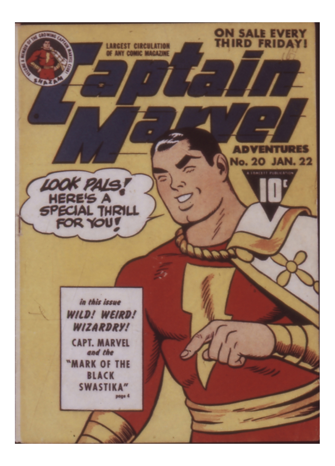 Read online Captain Marvel Adventures comic -  Issue #20 - 1