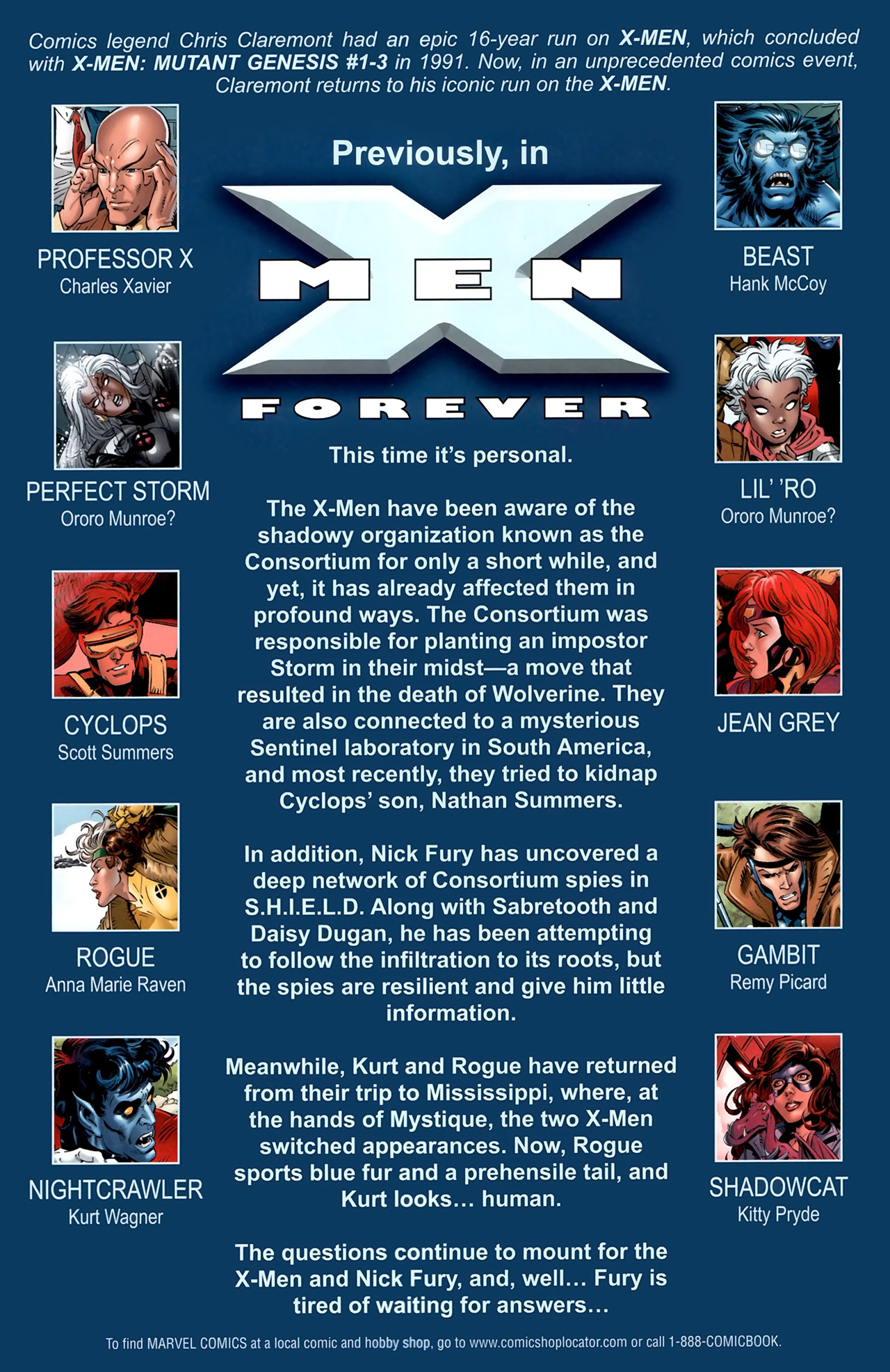 Read online X-Men Forever (2009) comic -  Issue #19 - 2