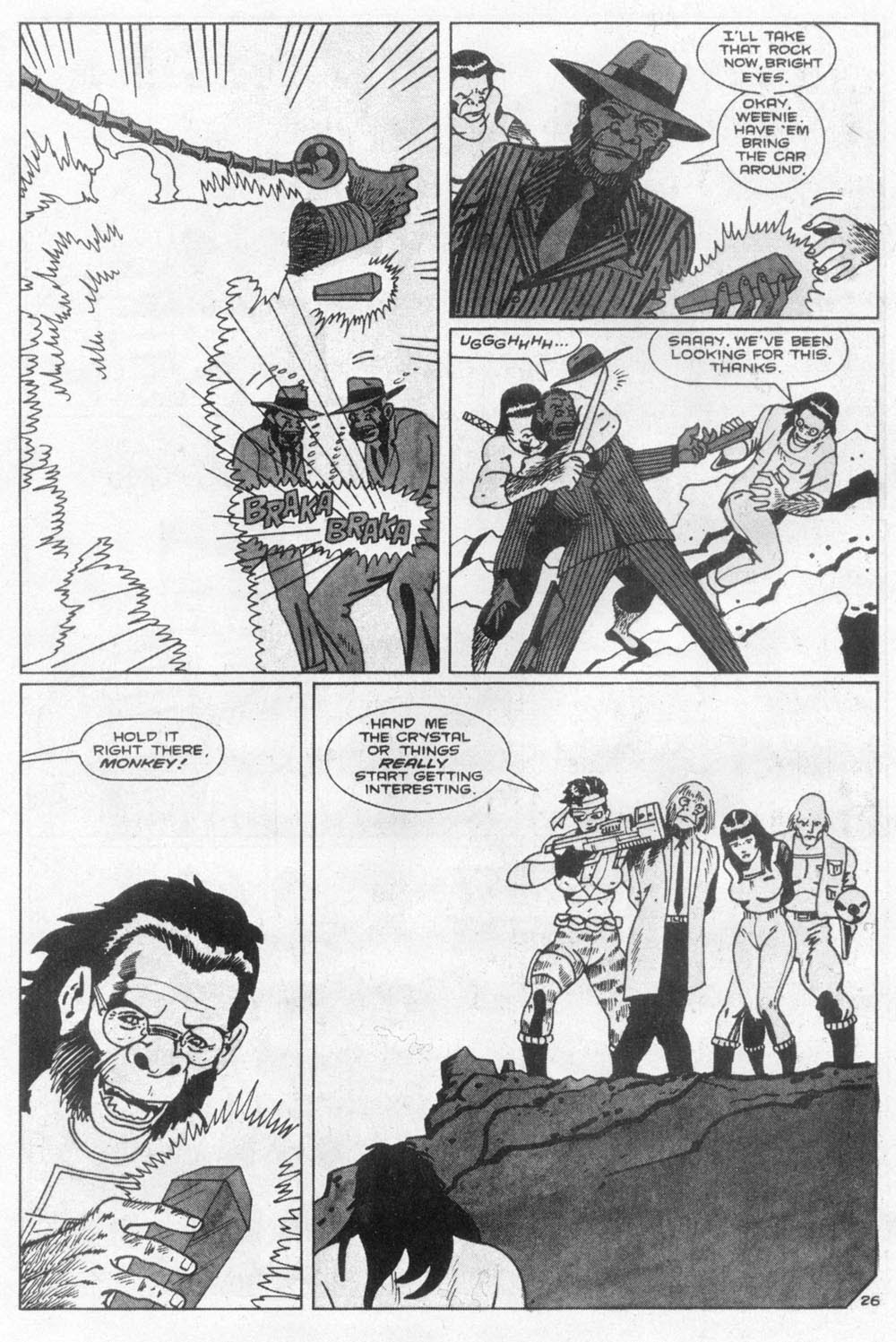 Read online Ape City comic -  Issue #3 - 28