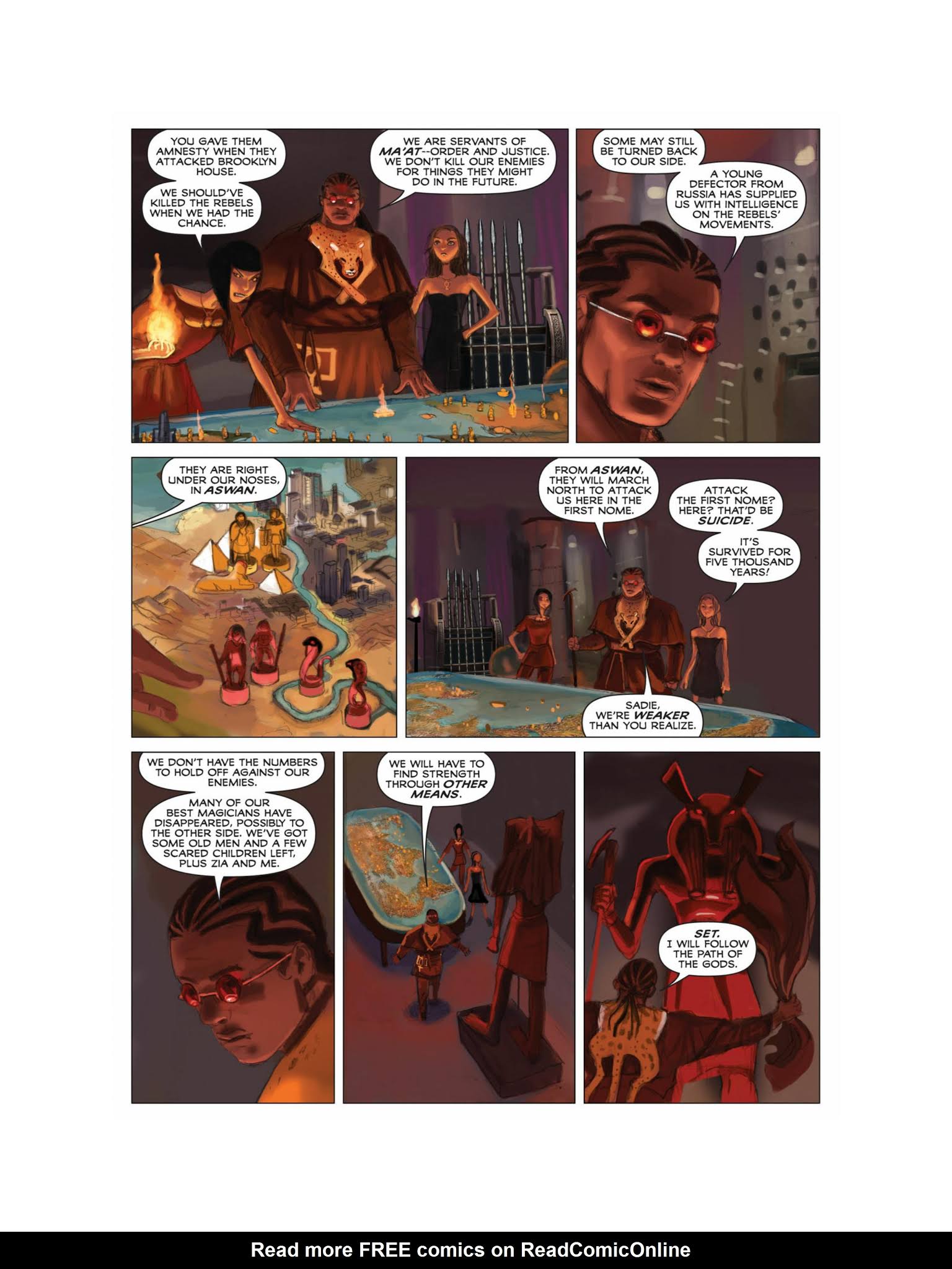 Read online The Kane Chronicles comic -  Issue # TPB 3 (Part 1) - 44