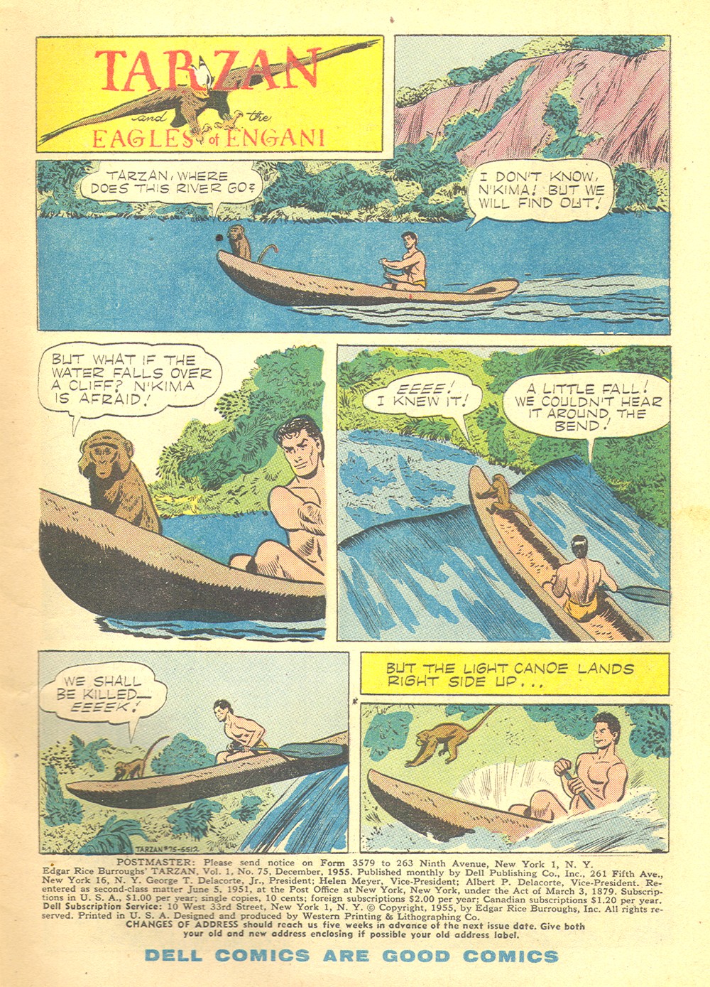 Read online Tarzan (1948) comic -  Issue #75 - 3