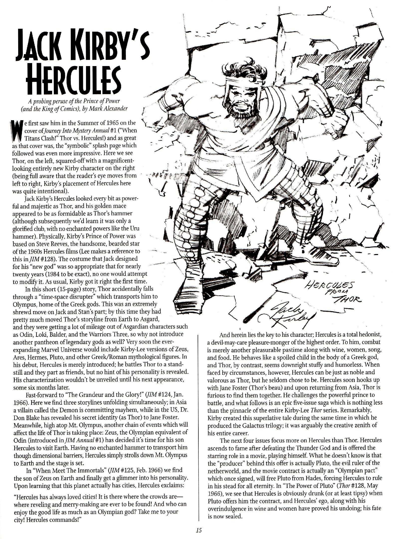 Read online The Jack Kirby Collector comic -  Issue #26 - 15