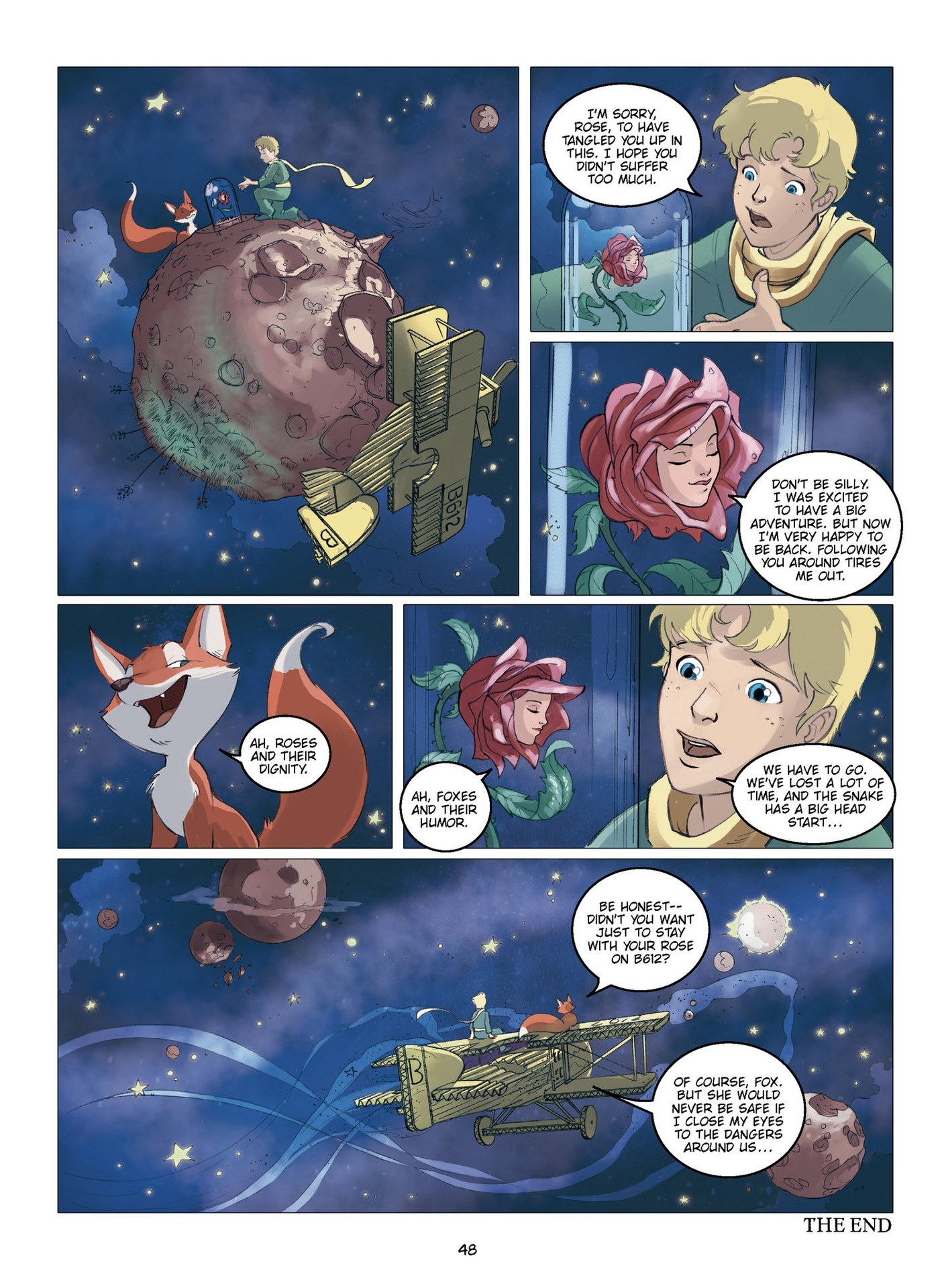 Read online The Little Prince comic -  Issue #5 - 52