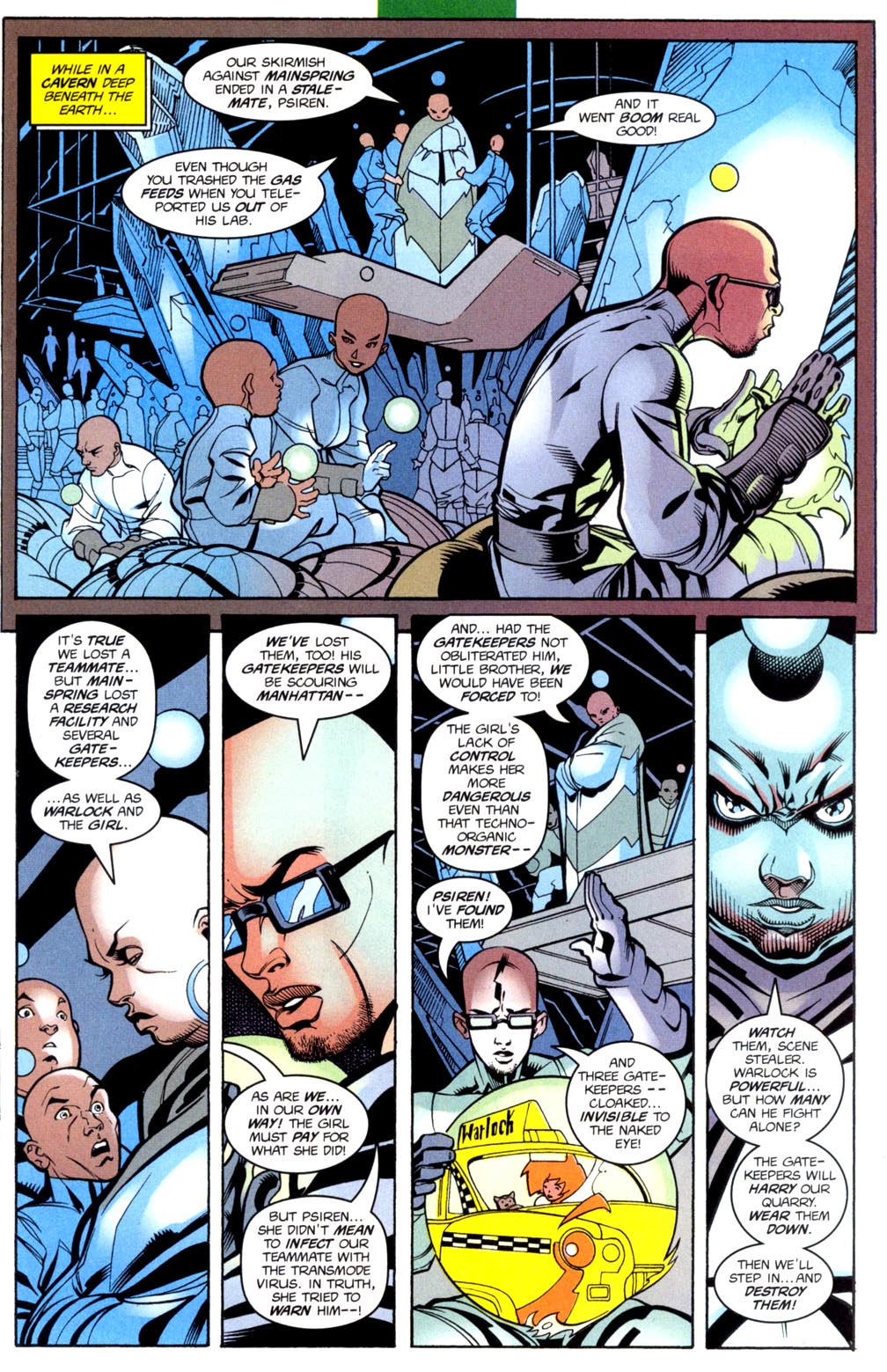 Read online Warlock (1999) comic -  Issue #2 - 8