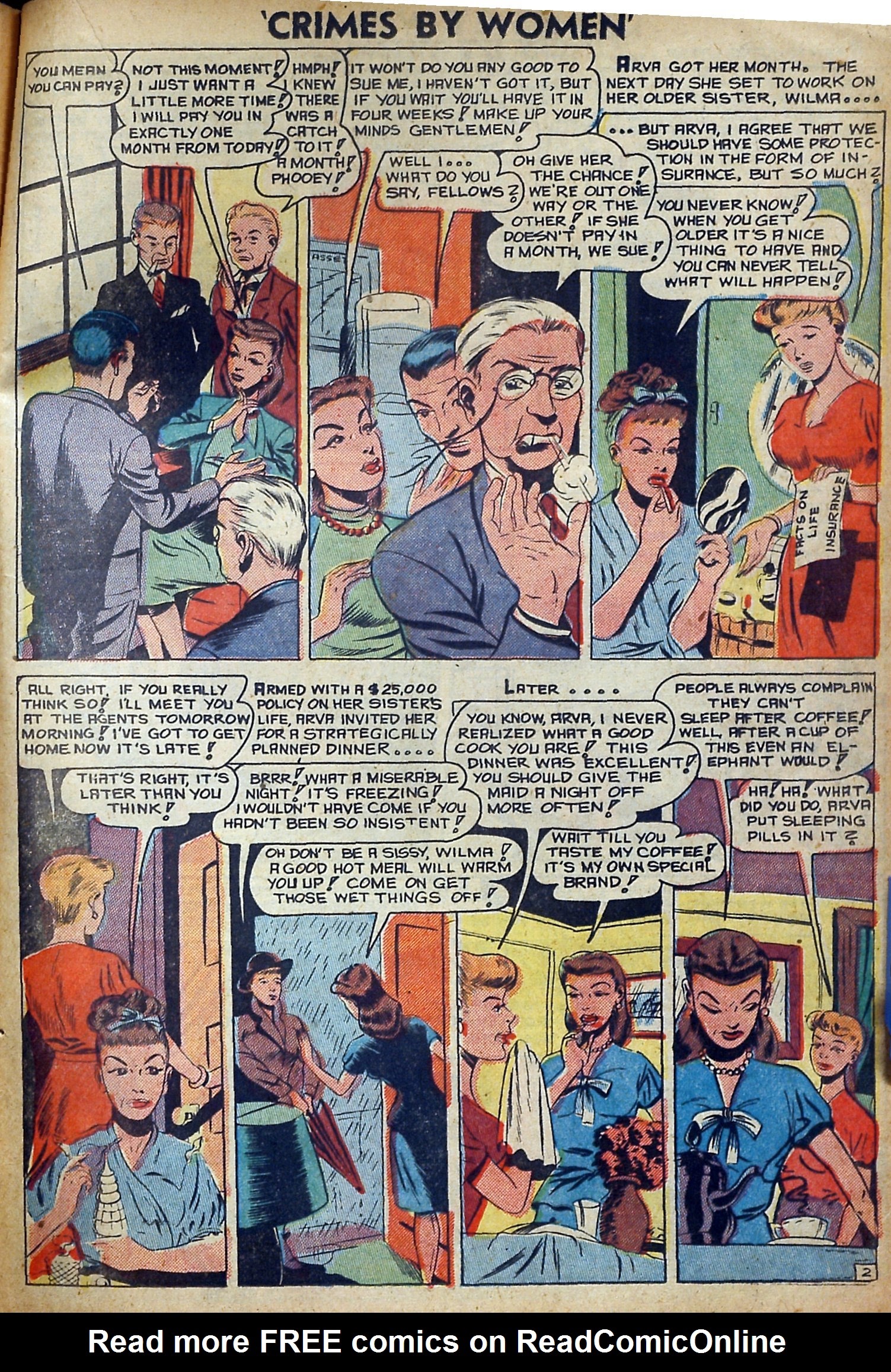 Read online Crimes By Women comic -  Issue #6 - 13