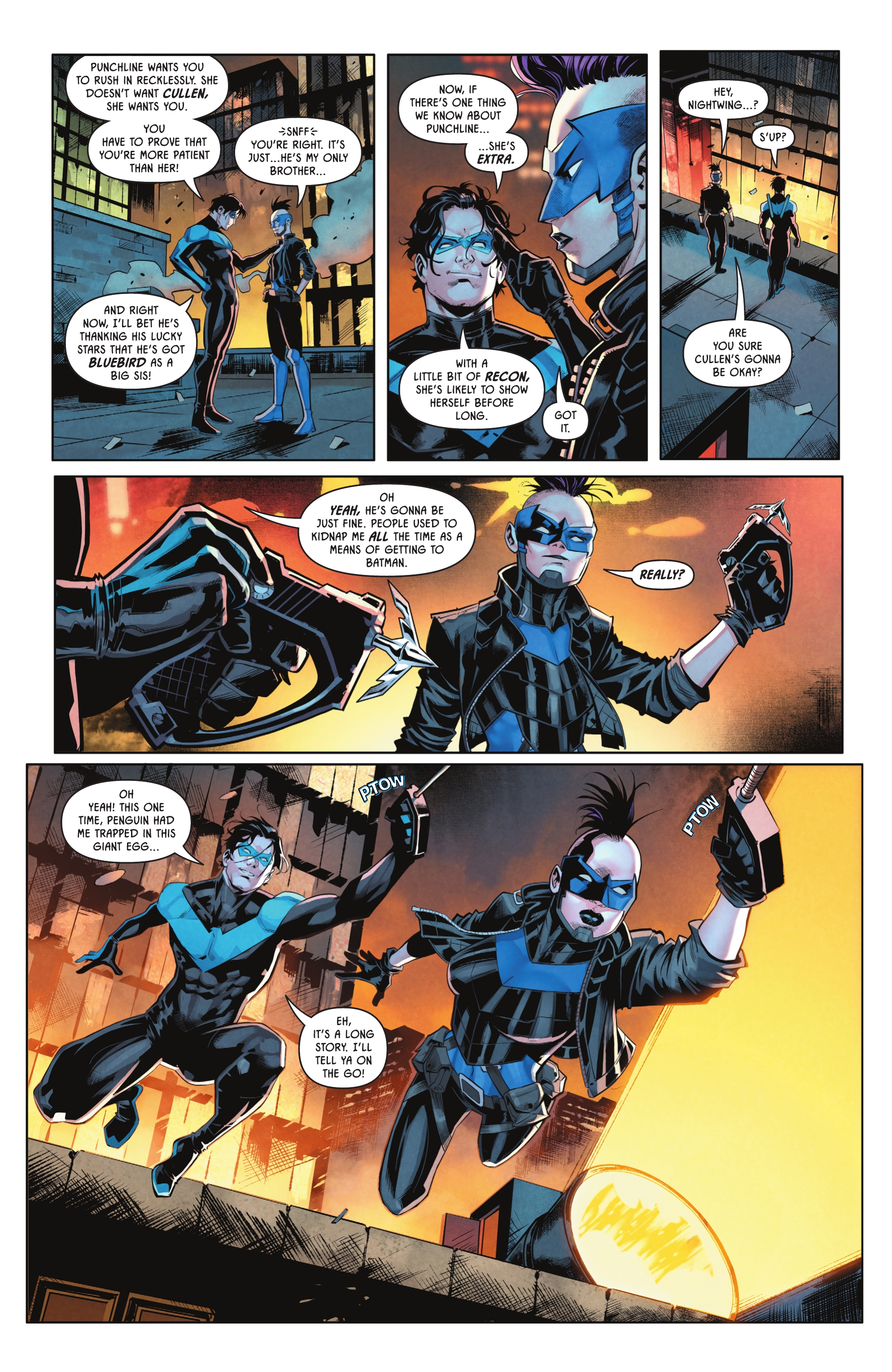 Read online Punchline: The Gotham Game comic -  Issue #4 - 7