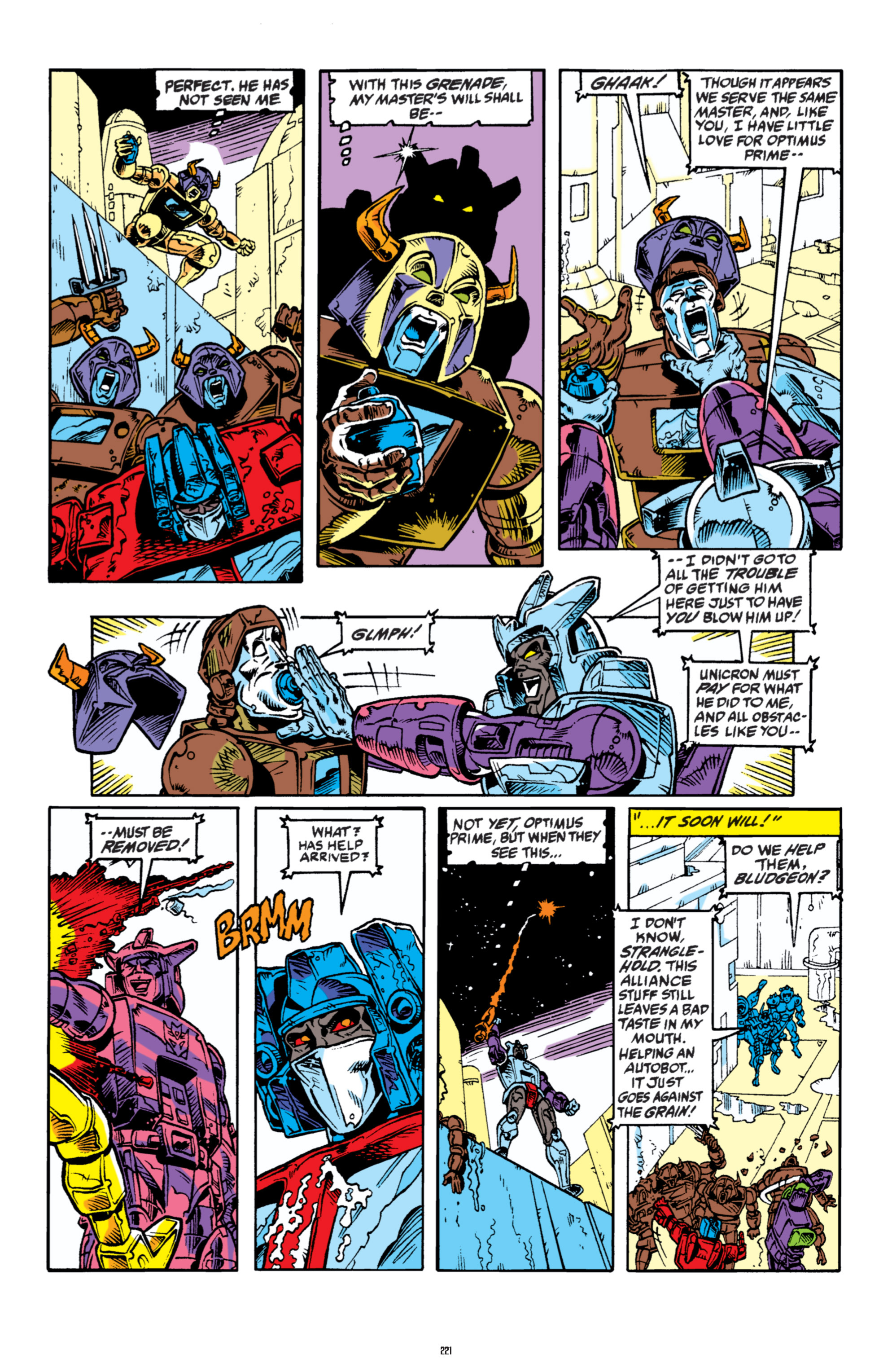 Read online The Transformers Classics comic -  Issue # TPB 6 - 219