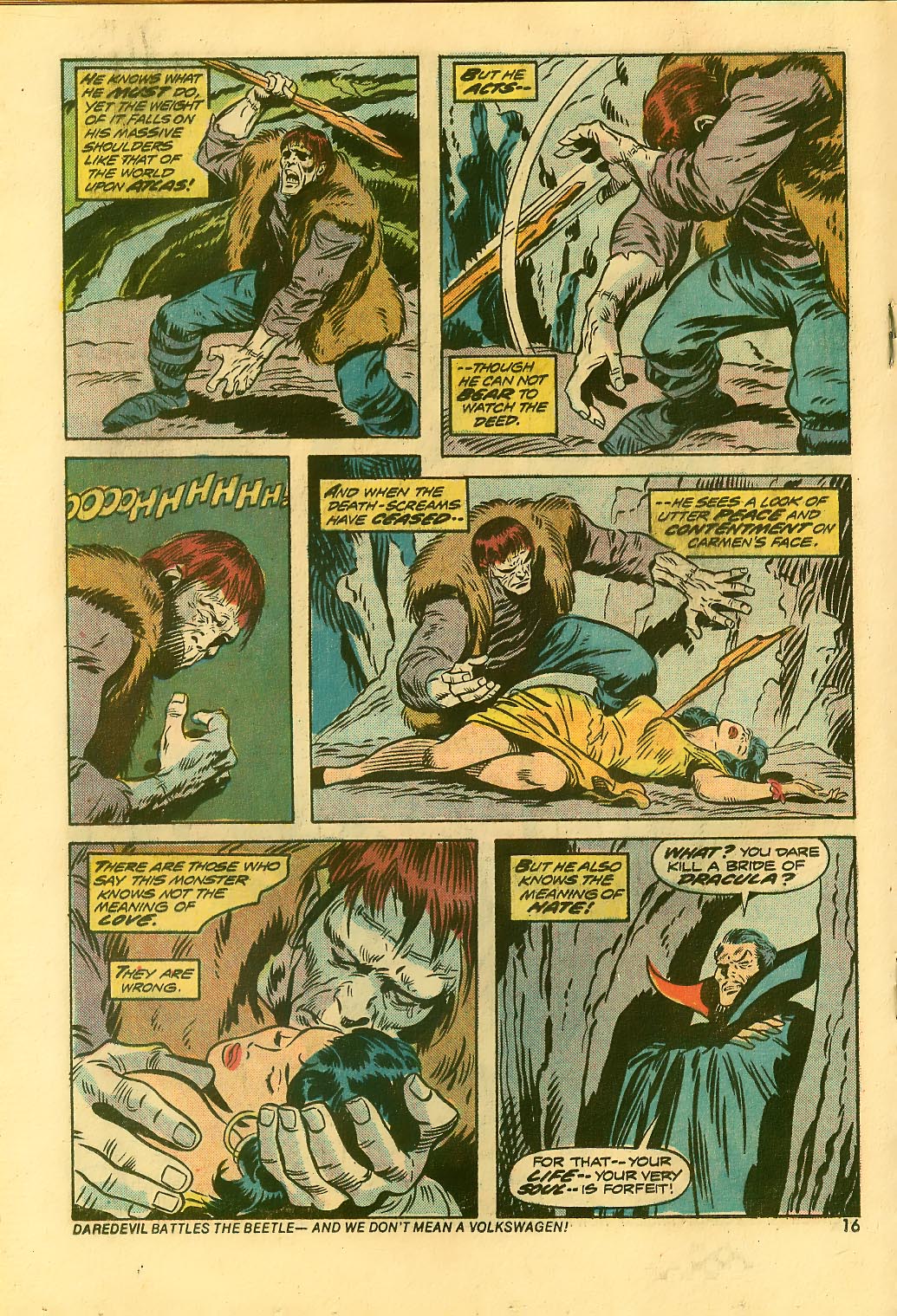 Read online Frankenstein (1973) comic -  Issue #9 - 11