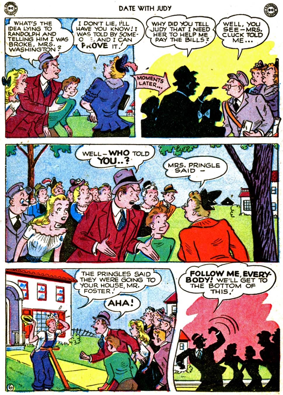 Read online A Date with Judy comic -  Issue #6 - 25
