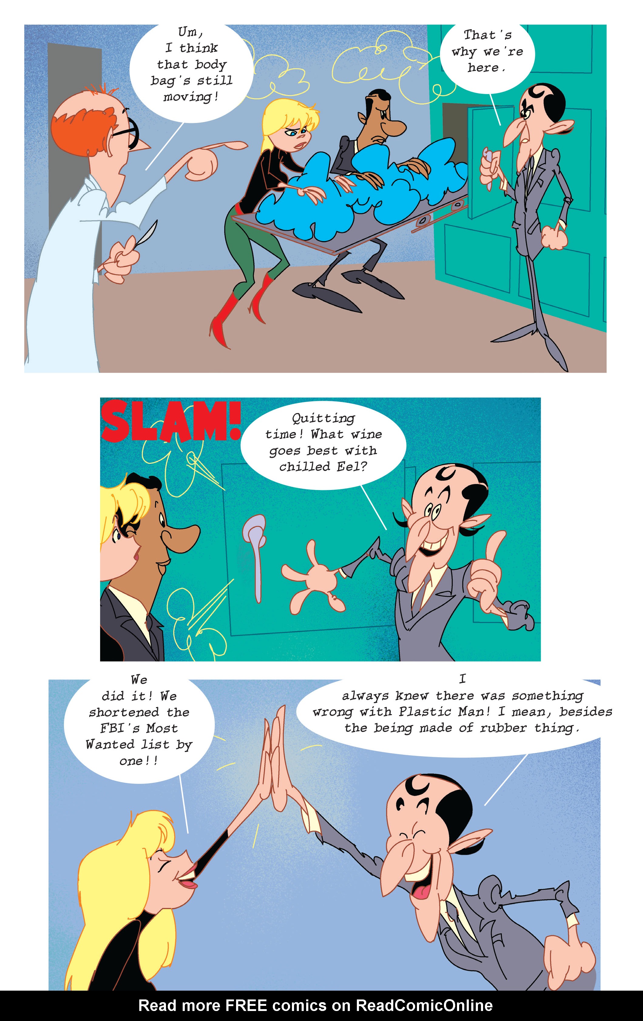 Read online Plastic Man (2004) comic -  Issue # _Rubber Banded - The Deluxe Edition (Part 1) - 63