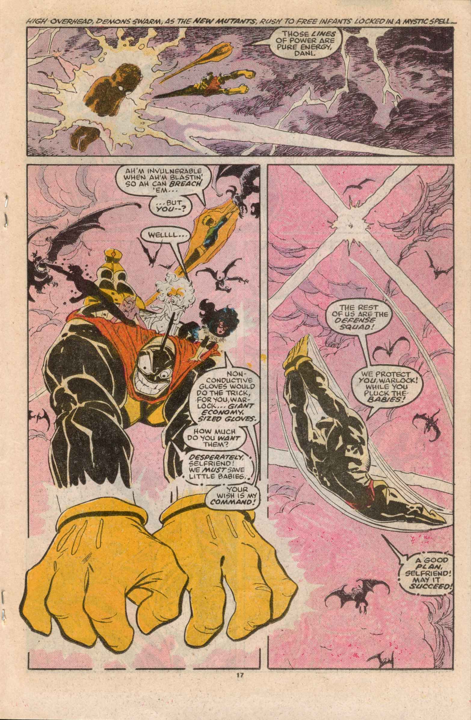 Read online The New Mutants comic -  Issue #72 - 14
