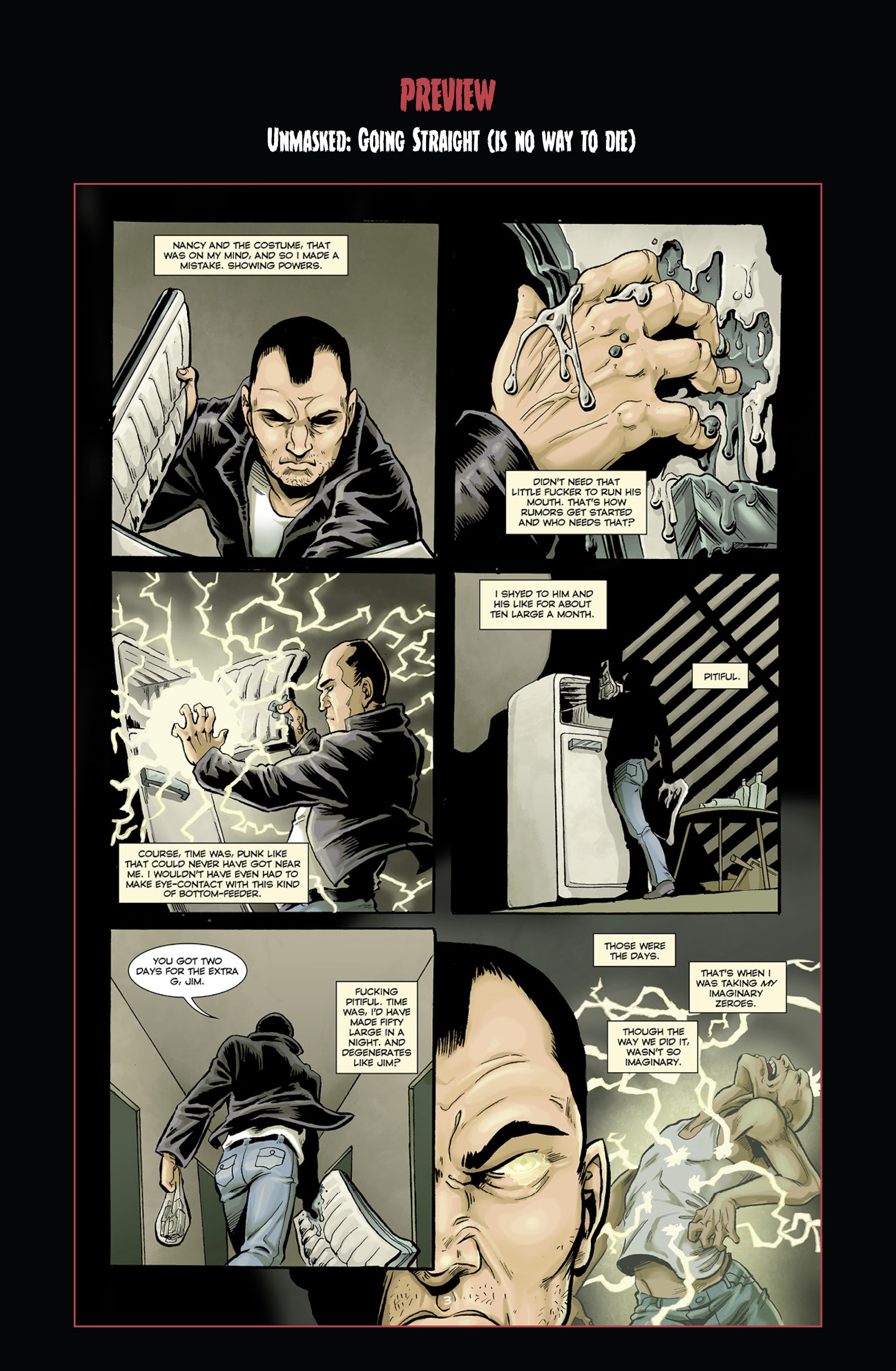 Read online Unmasked: Caddy Full of Blood comic -  Issue # Full - 41