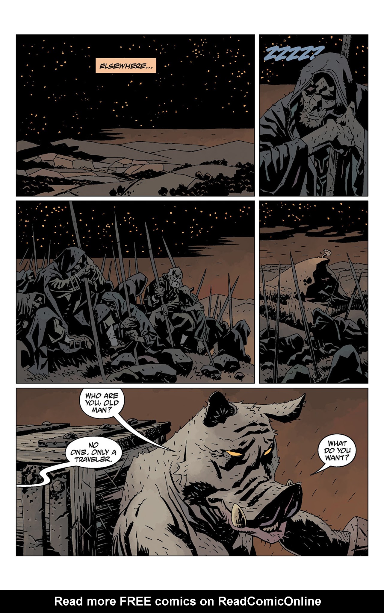 Read online Hellboy: The Wild Hunt comic -  Issue # TPB - 45