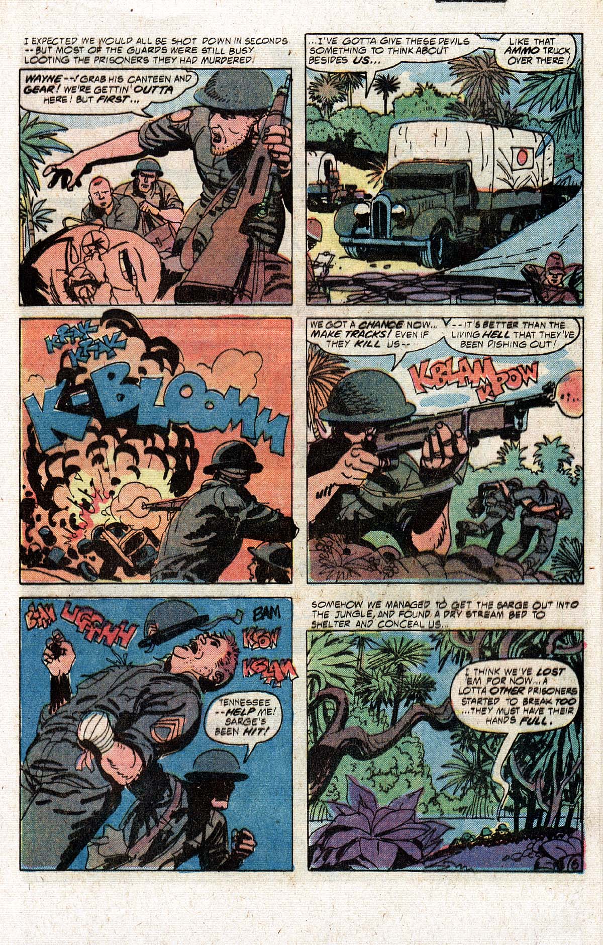 Read online Unknown Soldier (1977) comic -  Issue #256 - 21