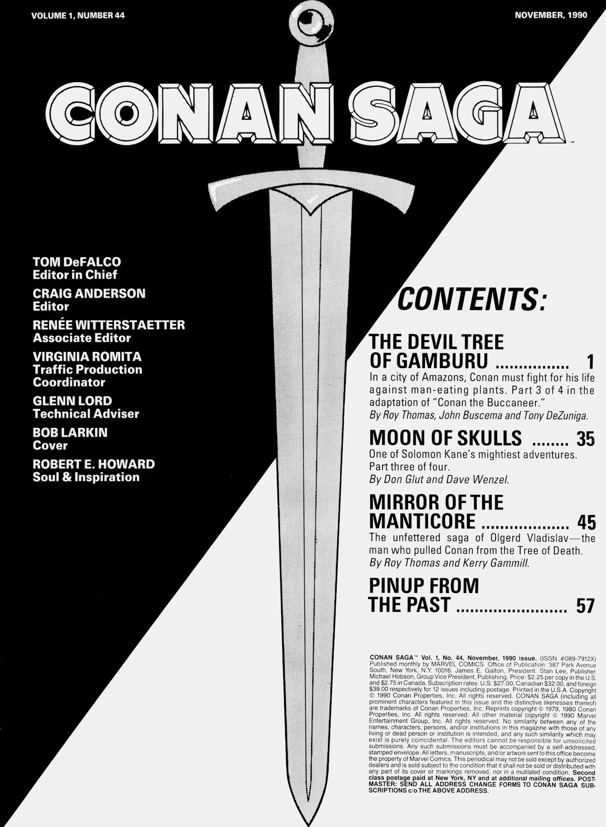 Read online Conan Saga comic -  Issue #44 - 2