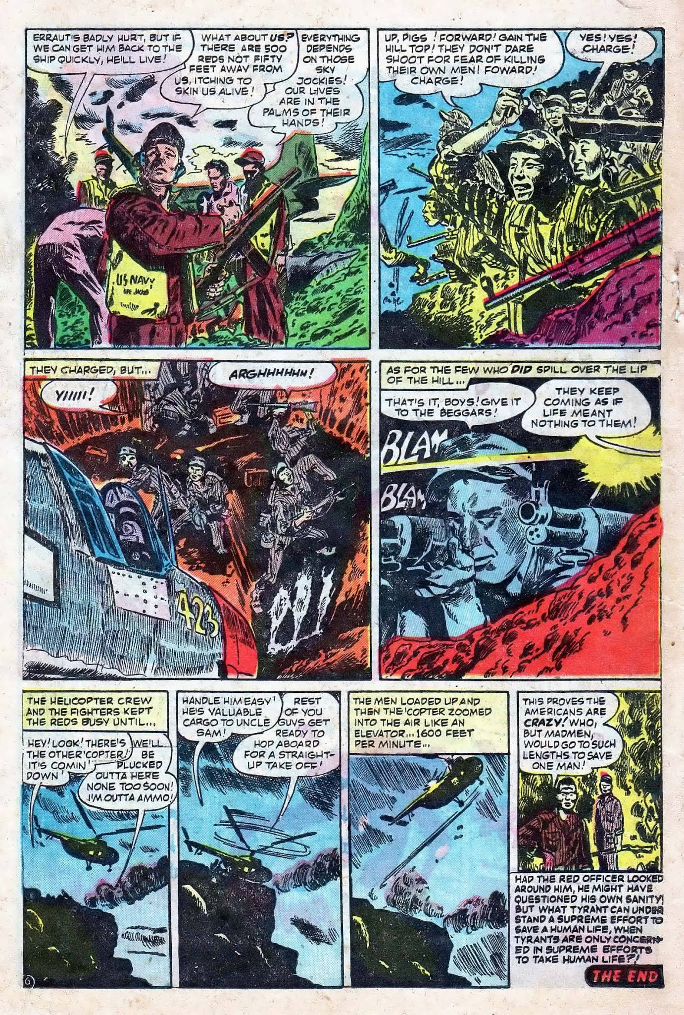 Read online Combat (1952) comic -  Issue #5 - 18