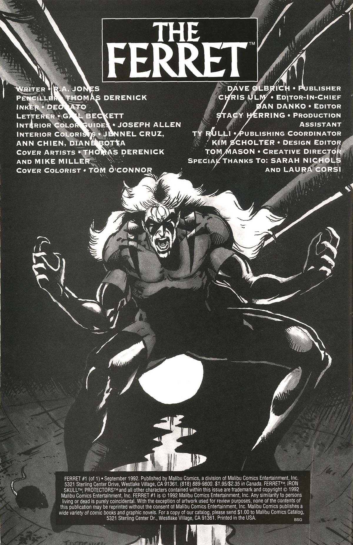 Read online The Ferret (1992) comic -  Issue # Full - 2