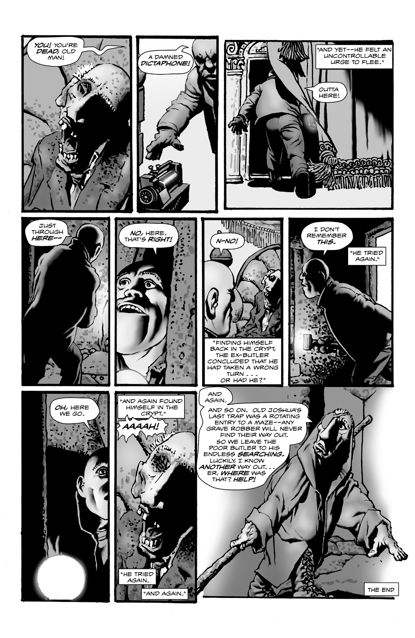 Read online Shadows on the Grave comic -  Issue #7 - 10