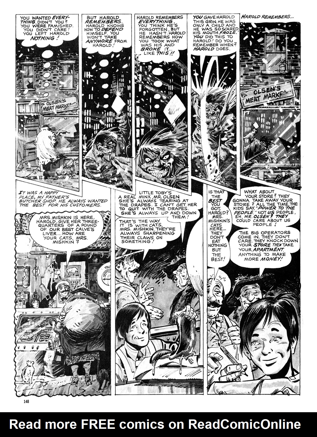 Read online Eerie Archives comic -  Issue # TPB 8 - 149