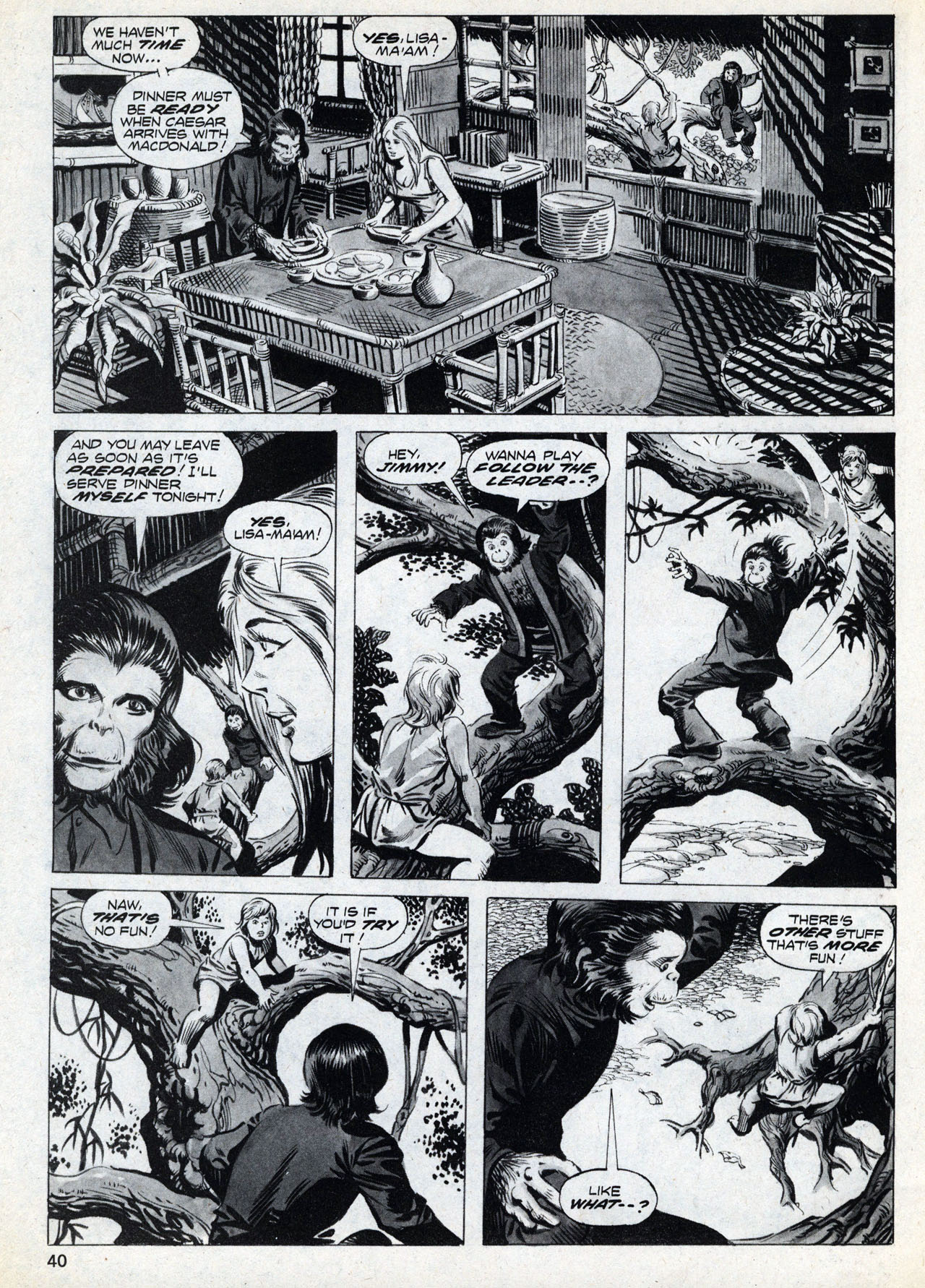 Read online Planet of the Apes comic -  Issue #23 - 40