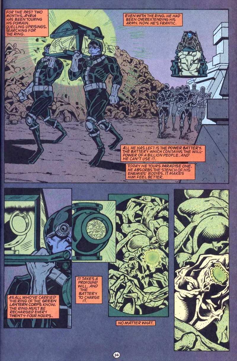 Read online Green Lantern Corps Quarterly comic -  Issue #7 - 37