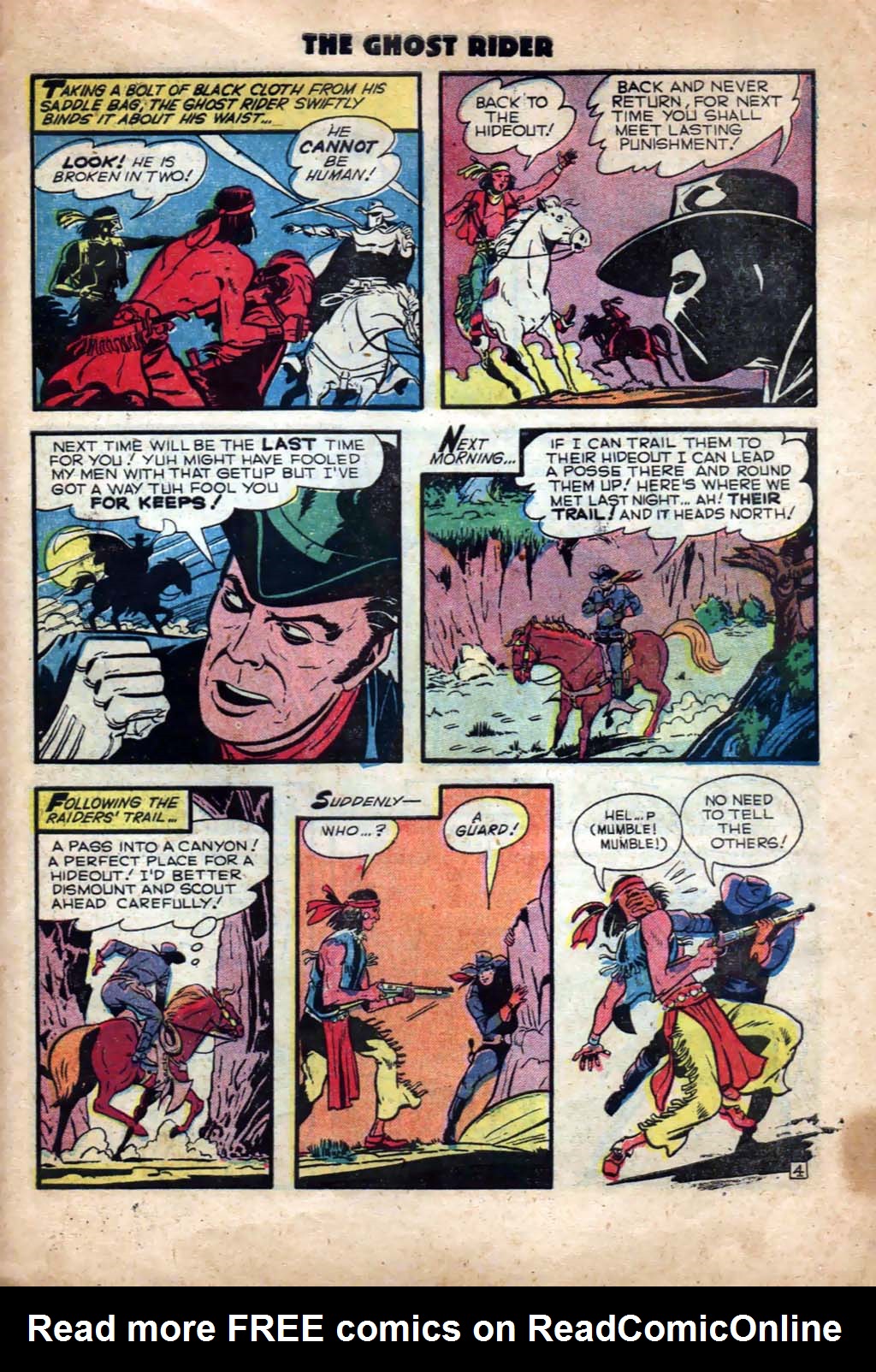 Read online The Ghost Rider (1950) comic -  Issue #3 - 21