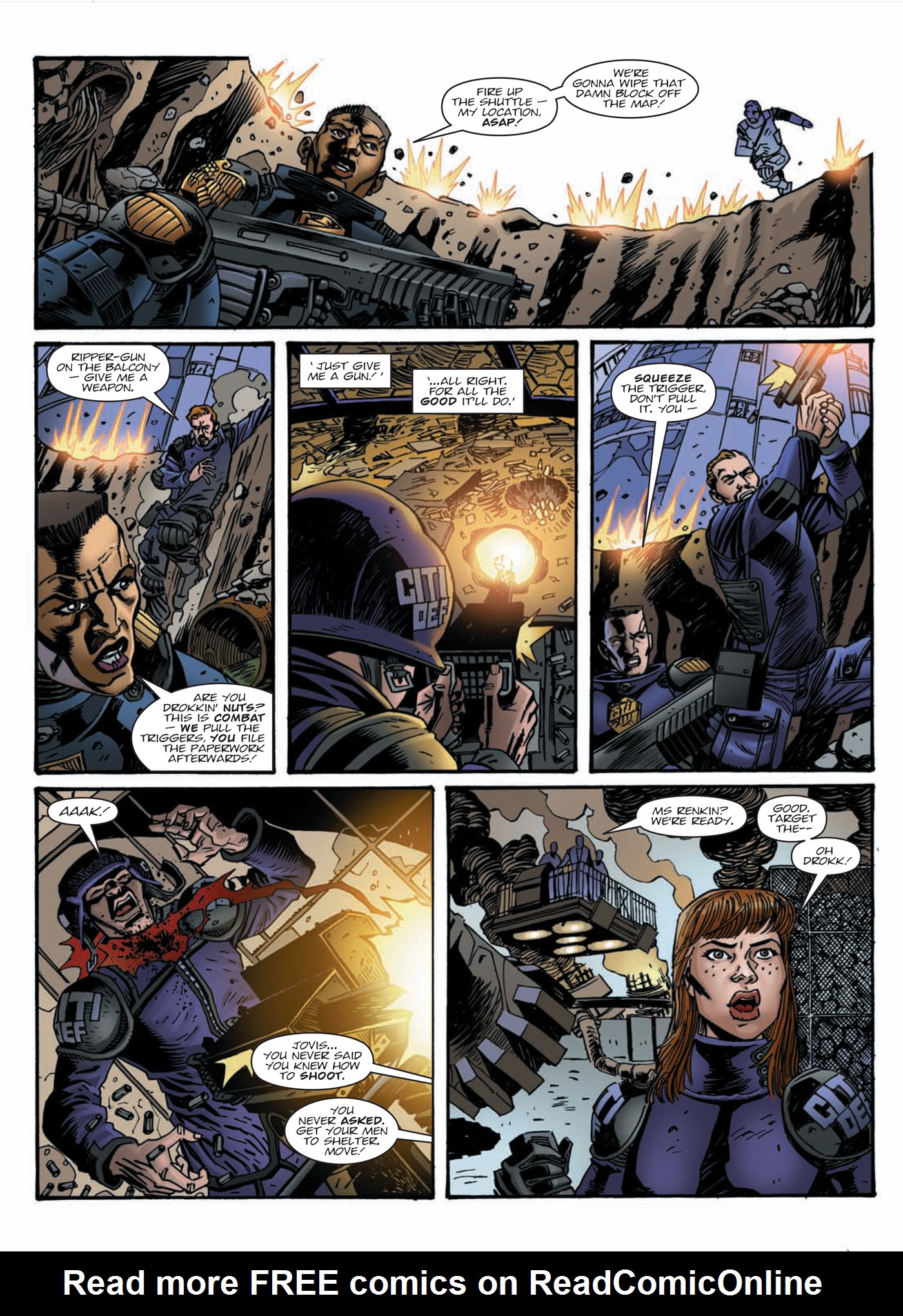 Read online Judge Dredd: Day of Chaos: Fallout comic -  Issue # TPB (Part 1) - 16