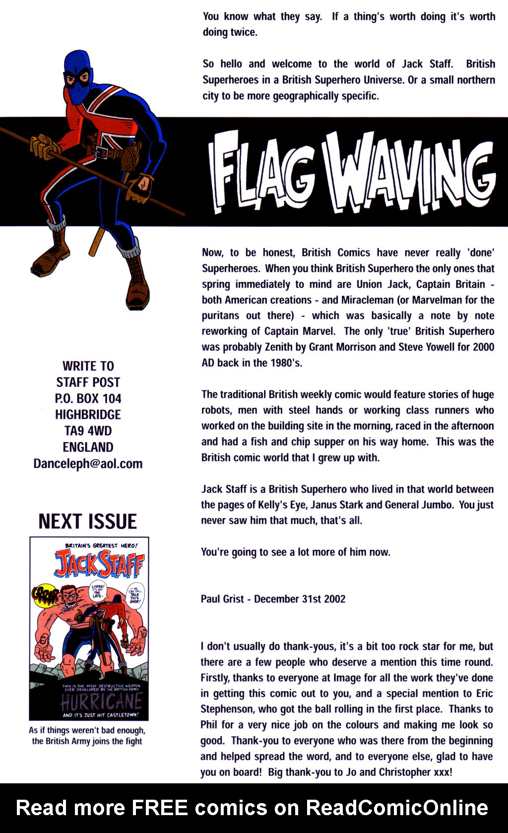 Read online Jack Staff (2003) comic -  Issue #1 - 31