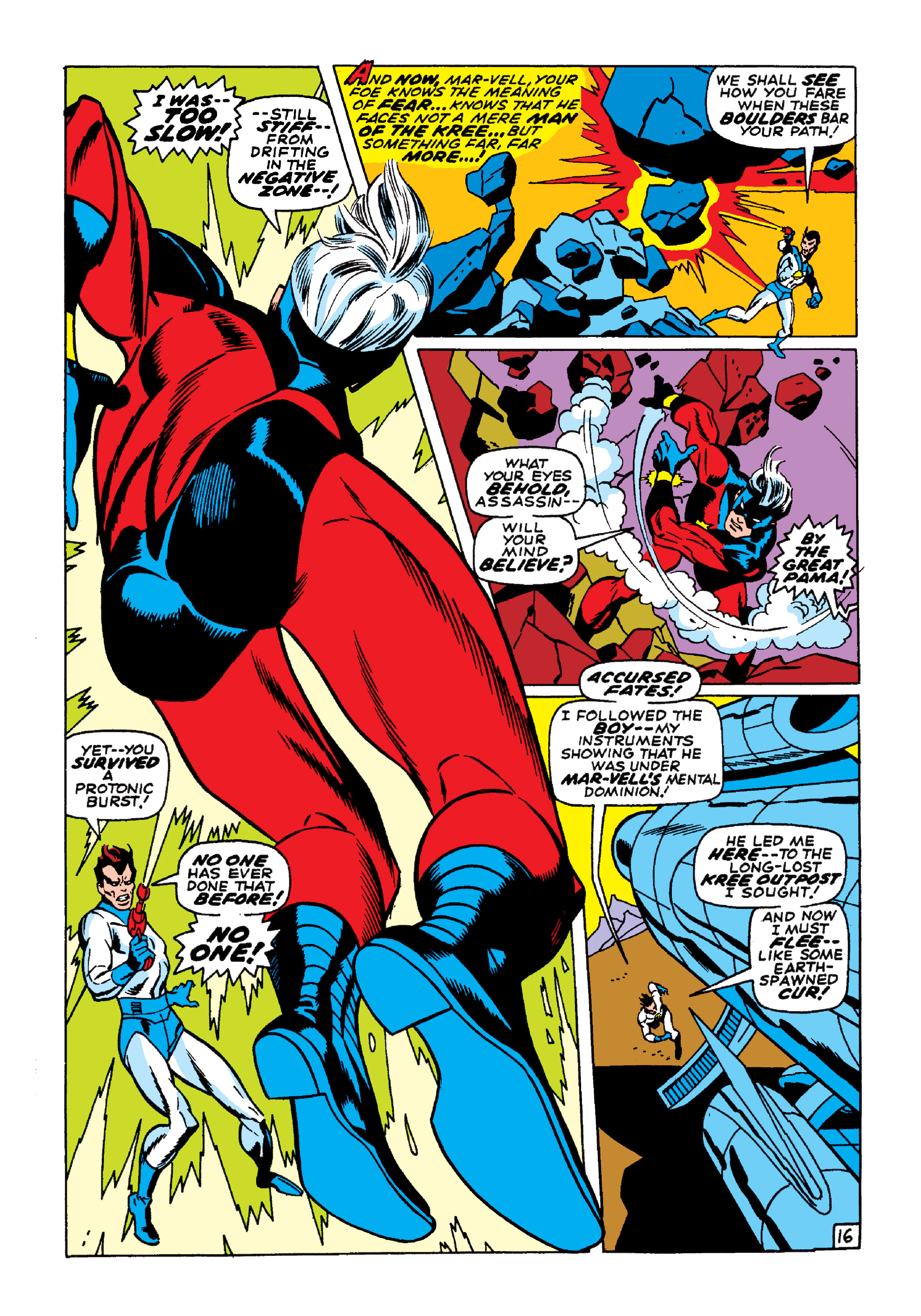 Read online Marvel Masterworks: Captain Marvel comic -  Issue # TPB 2 (Part 2) - 71