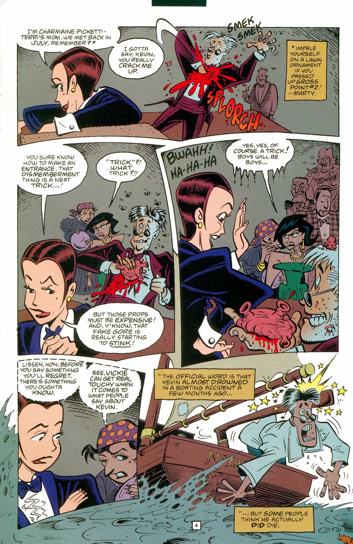 Read online Gross Point comic -  Issue #4 - 20