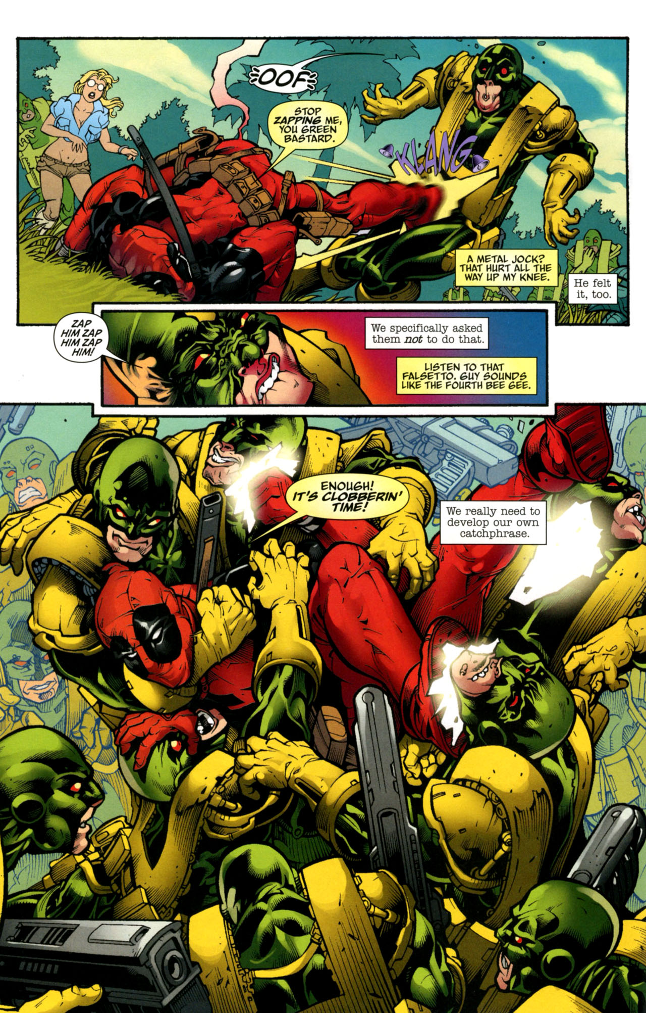 Read online Deadpool: Merc With a Mouth comic -  Issue #3 - 5