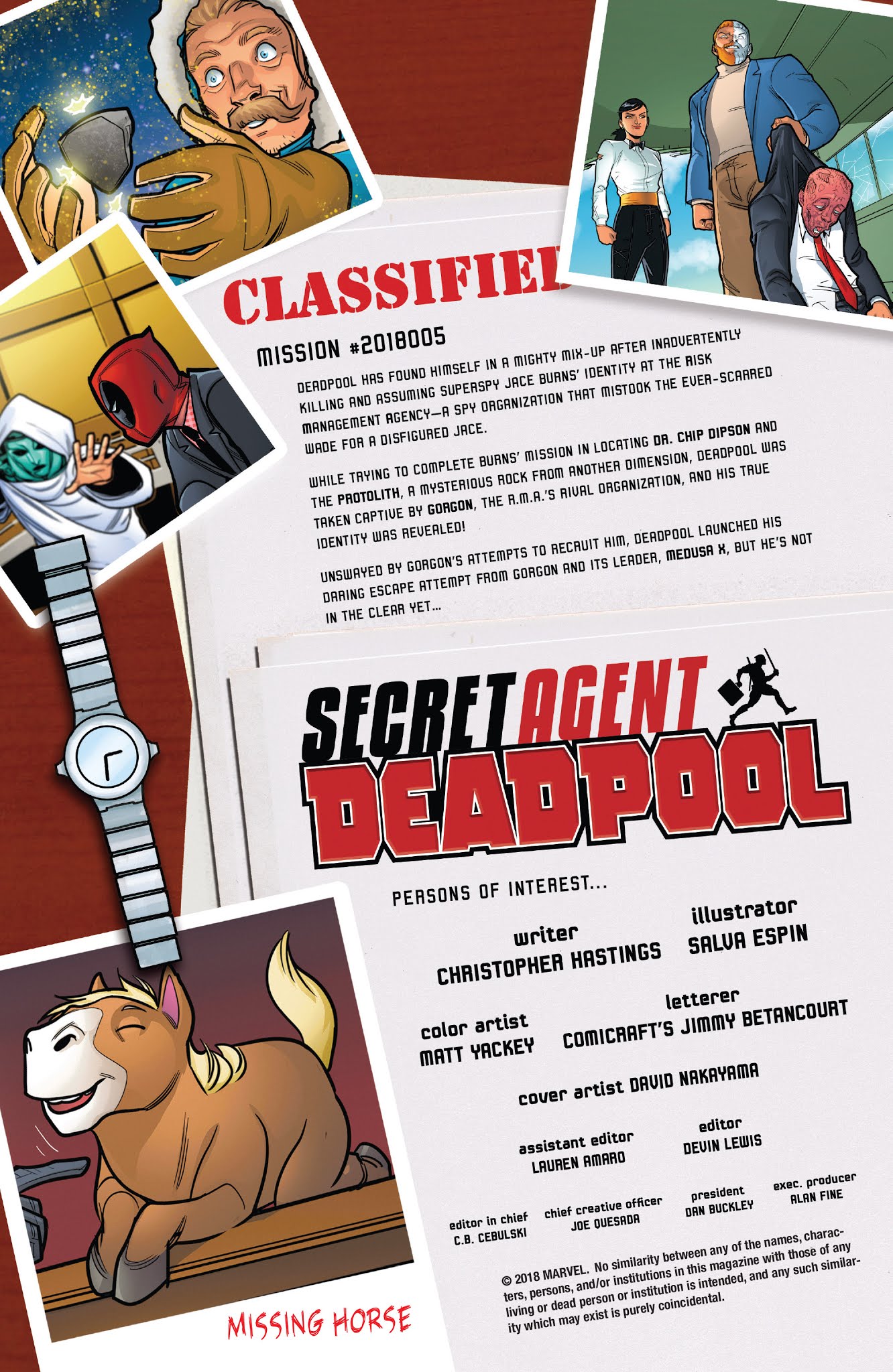 Read online Deadpool: Secret Agent Deadpool comic -  Issue #5 - 2