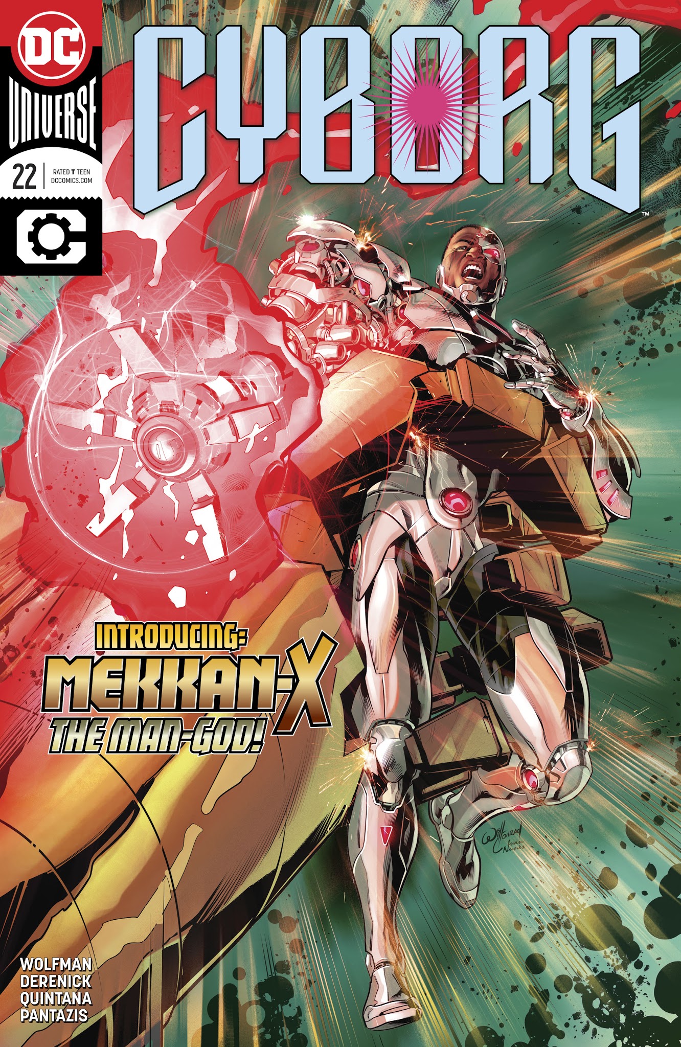 Read online Cyborg (2016) comic -  Issue #22 - 1