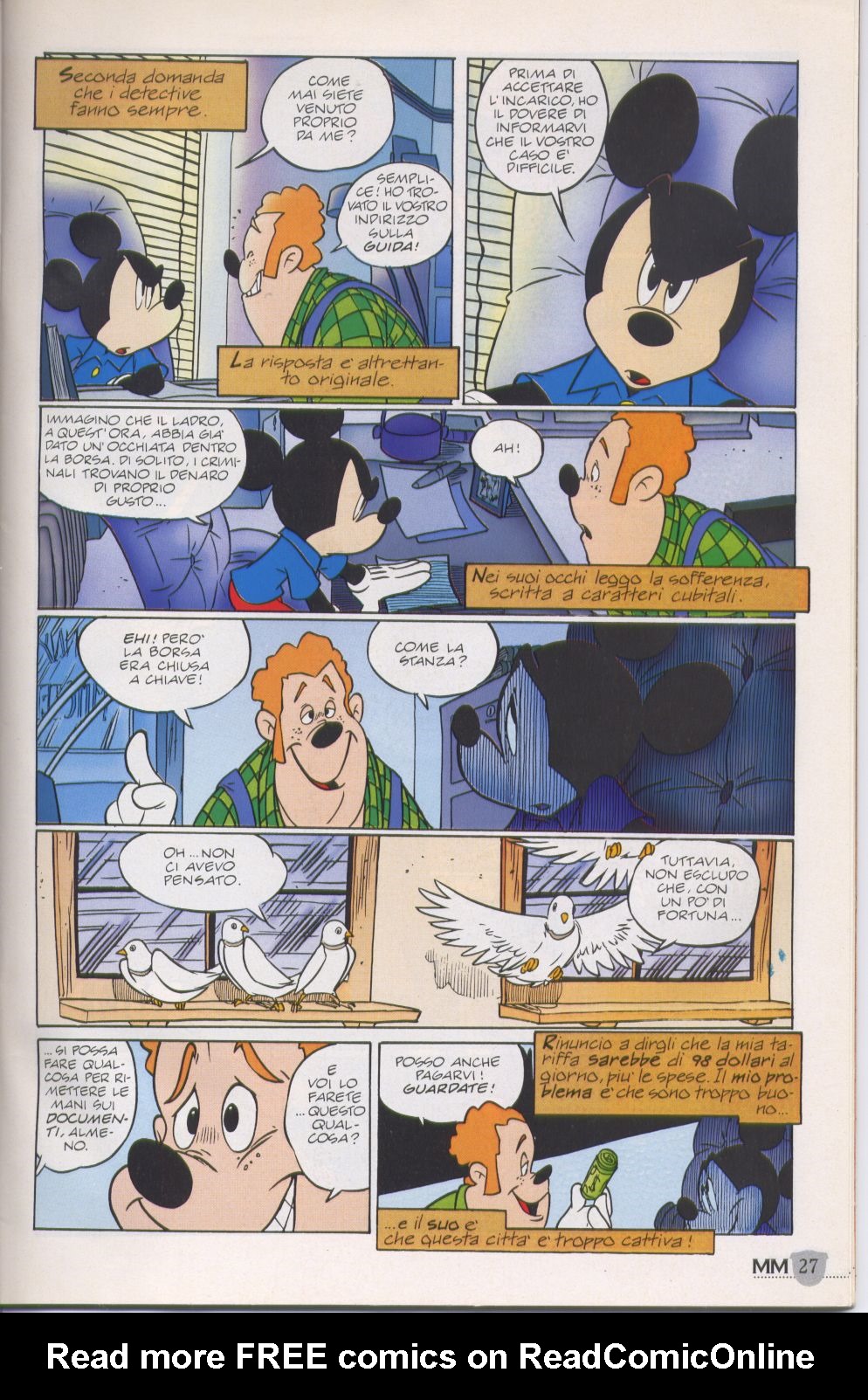 Read online Mickey Mouse Mystery Magazine comic -  Issue #3 - 27