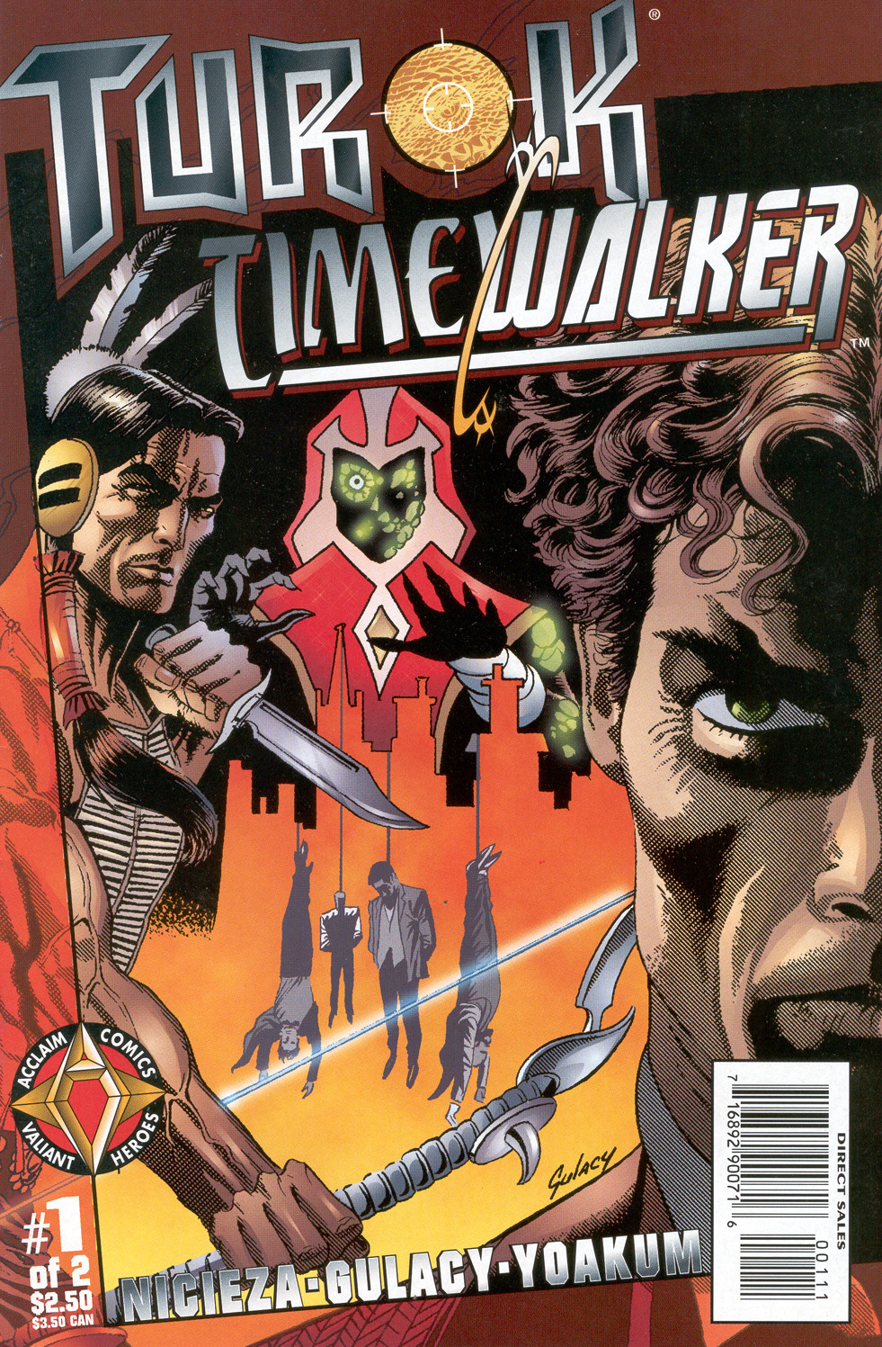 Read online Turok / Timewalker: Seventh Sabbath comic -  Issue #1 - 1