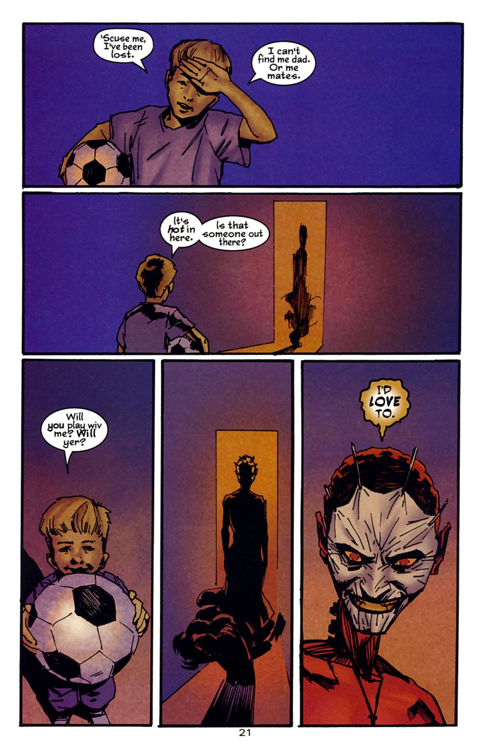 Read online Hellblazer/The Books of Magic comic -  Issue #1 - 23