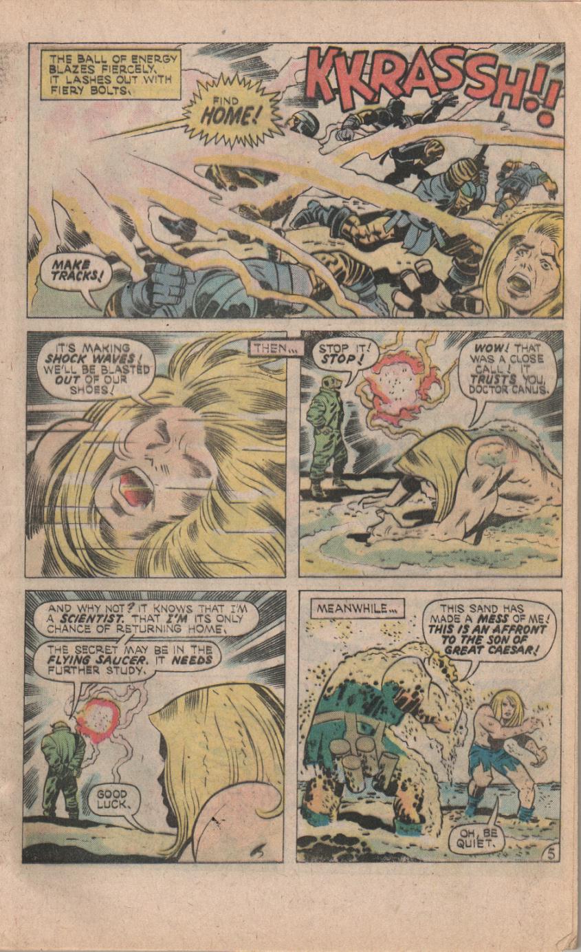 Read online Kamandi, The Last Boy On Earth comic -  Issue #32 - 7