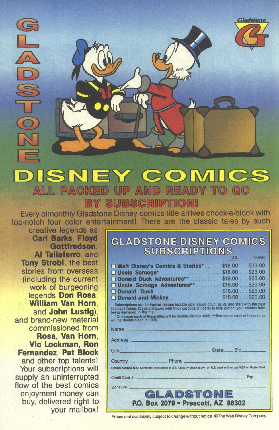 Read online Walt Disney's Donald Duck Adventures (1987) comic -  Issue #31 - 10