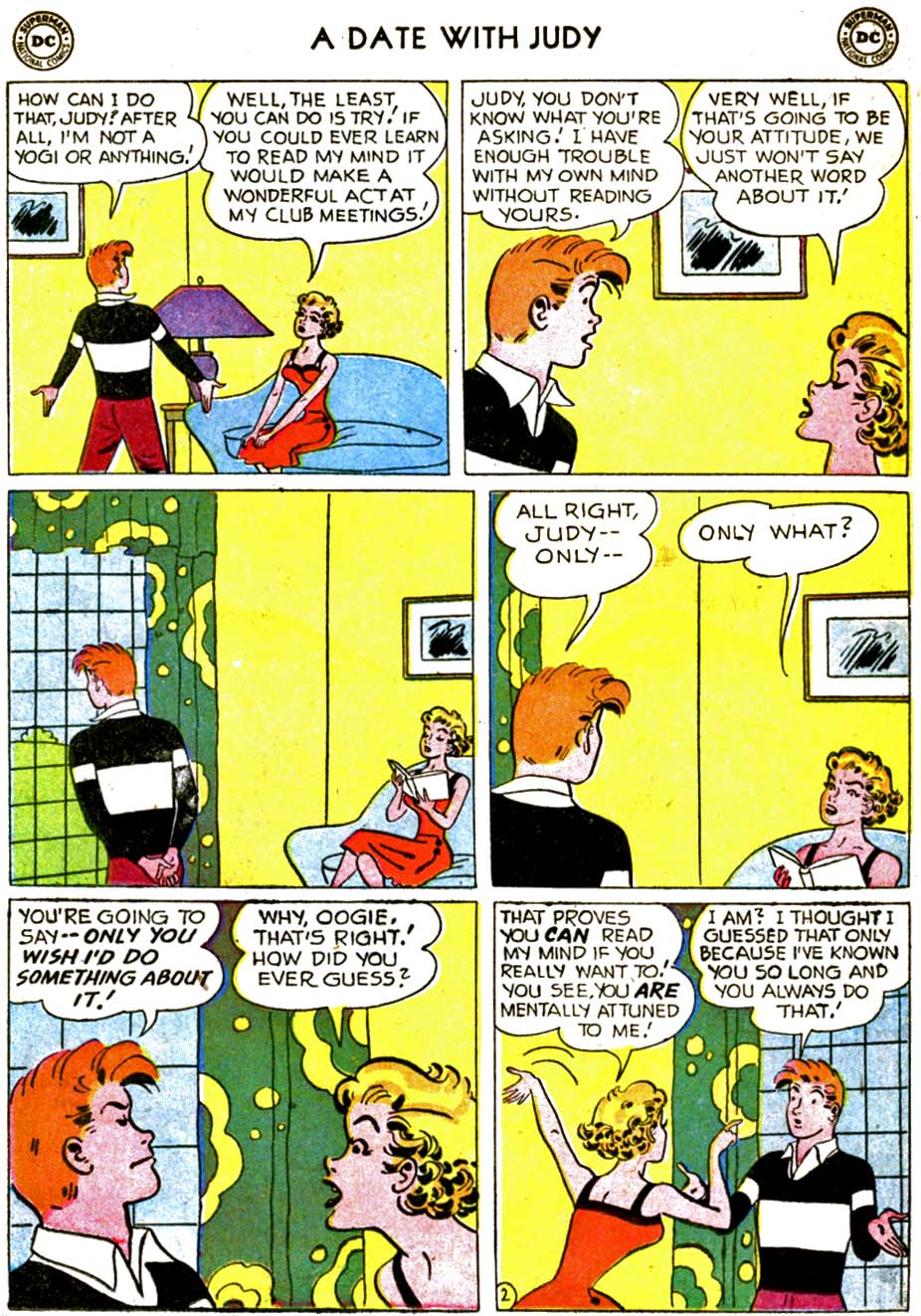 Read online A Date with Judy comic -  Issue #62 - 11