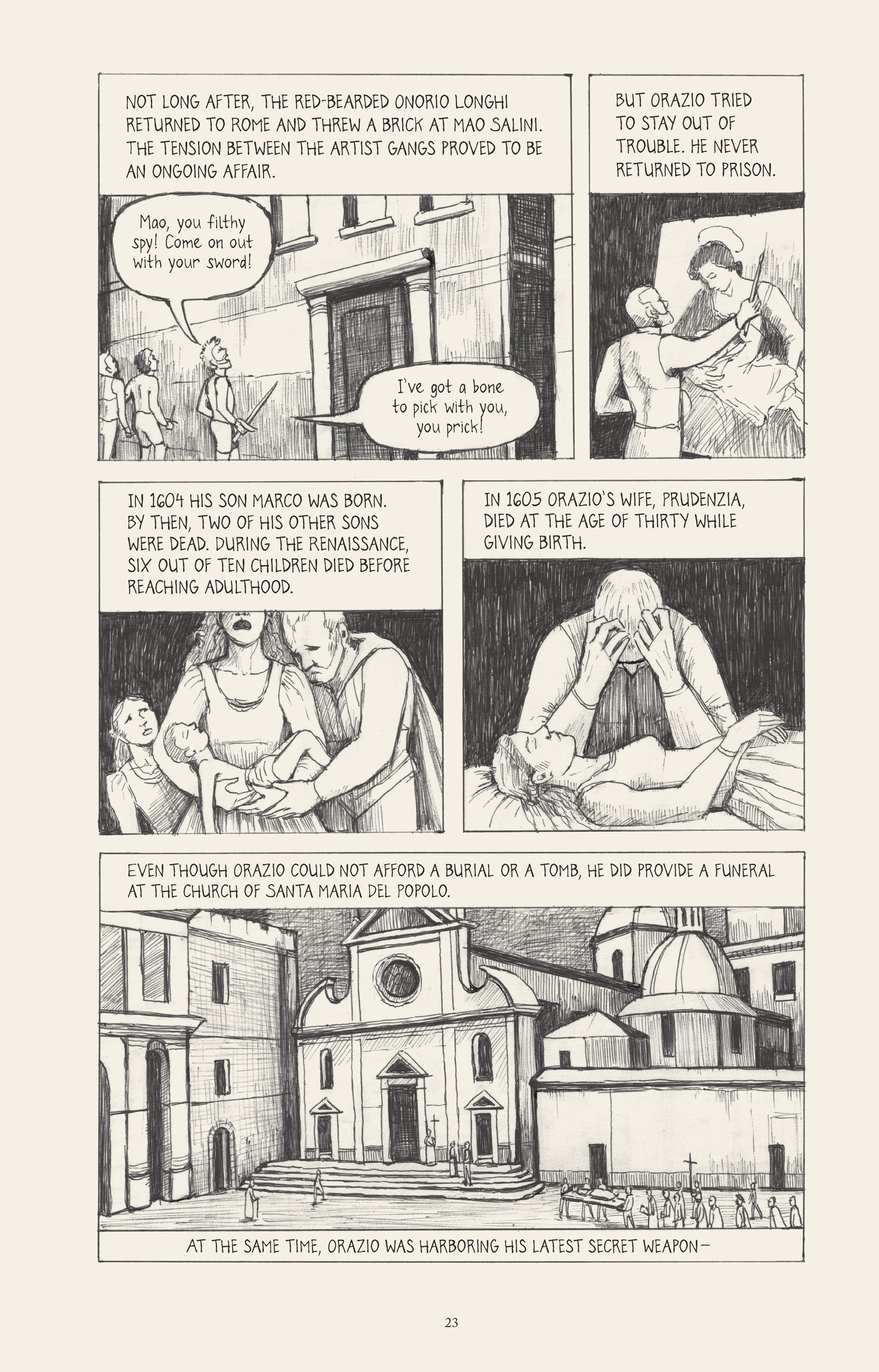 Read online I Know What I Am: The Life and Times of Artemisia Gentileschi comic -  Issue # TPB (Part 1) - 32