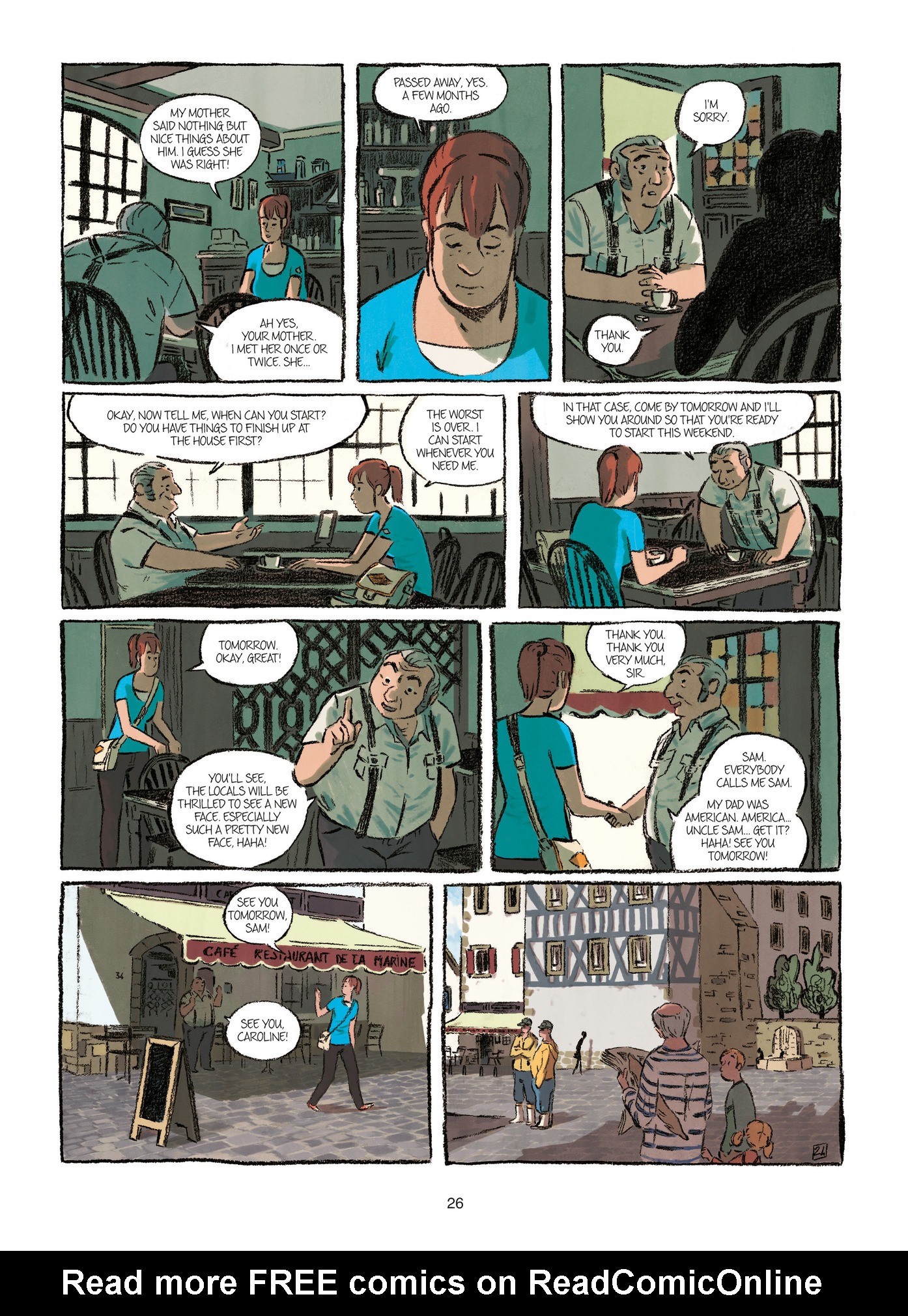 Read online Water Memory comic -  Issue #1 - 26