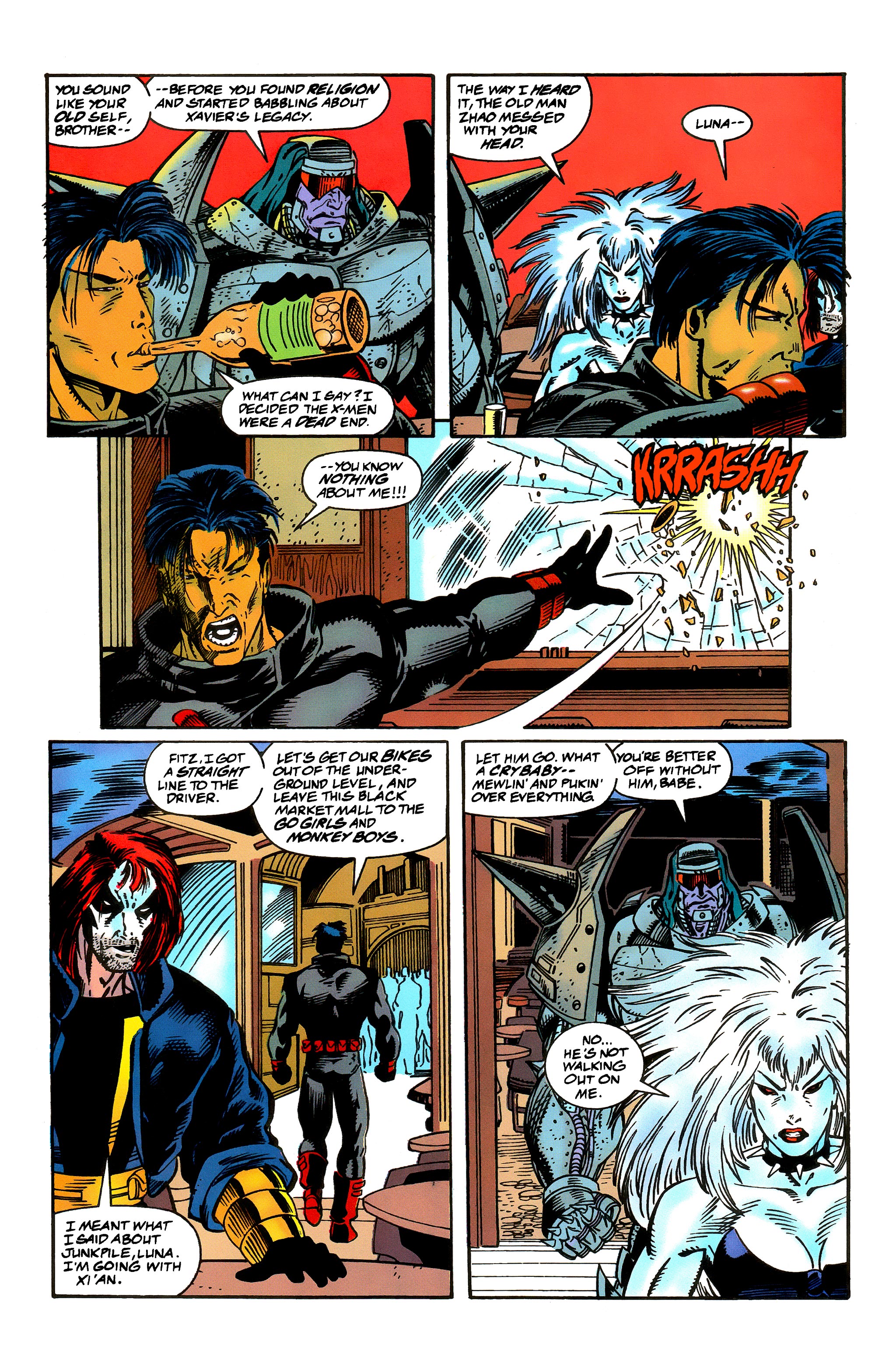 Read online X-Men 2099 comic -  Issue #12 - 18