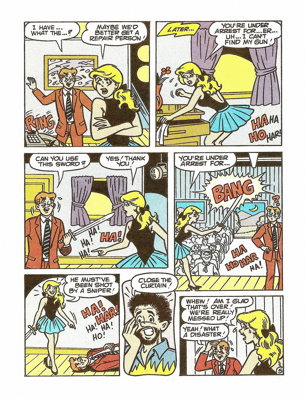 Read online Archie's Pals 'n' Gals Double Digest Magazine comic -  Issue #36 - 137