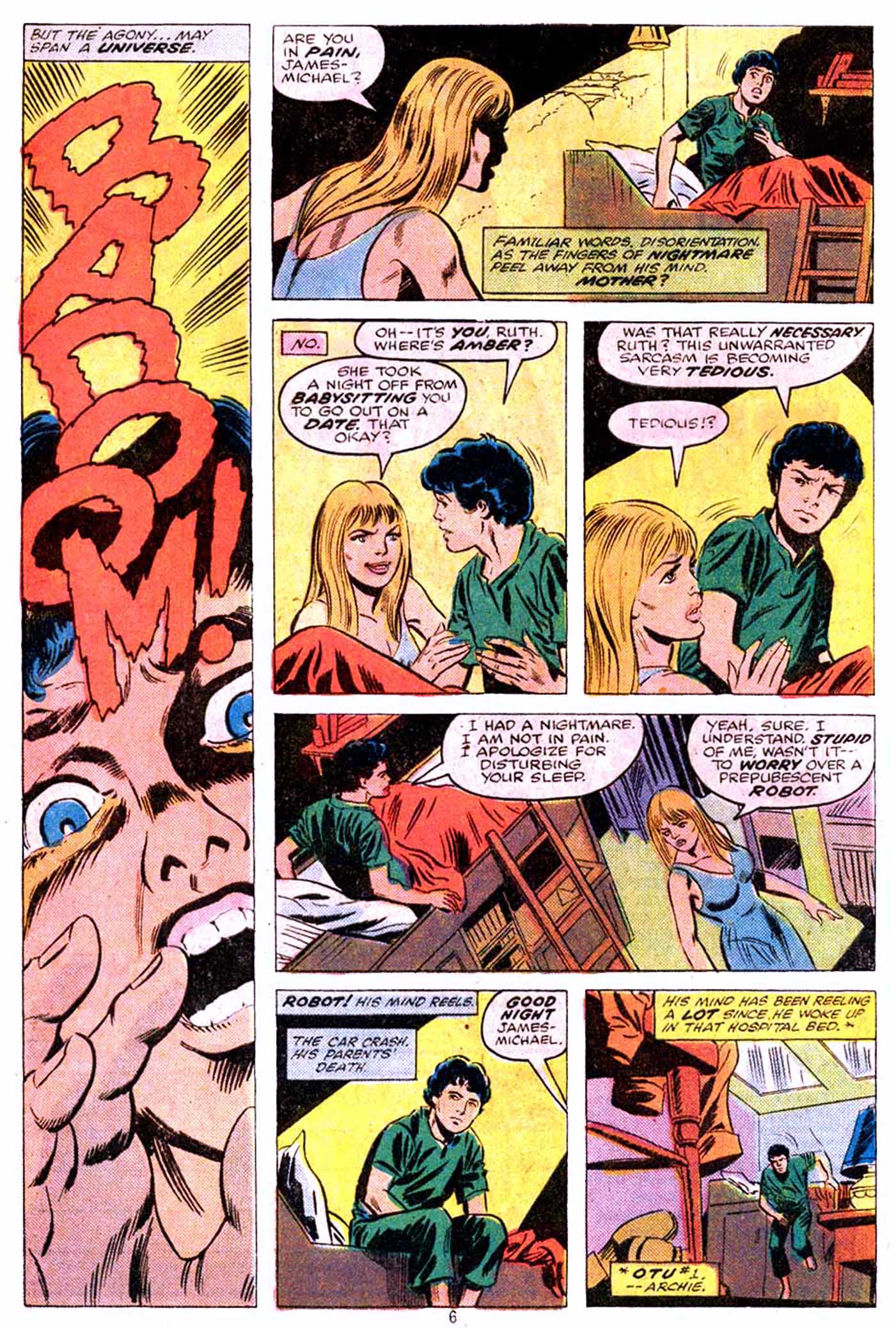 Read online Omega the Unknown comic -  Issue #6 - 5